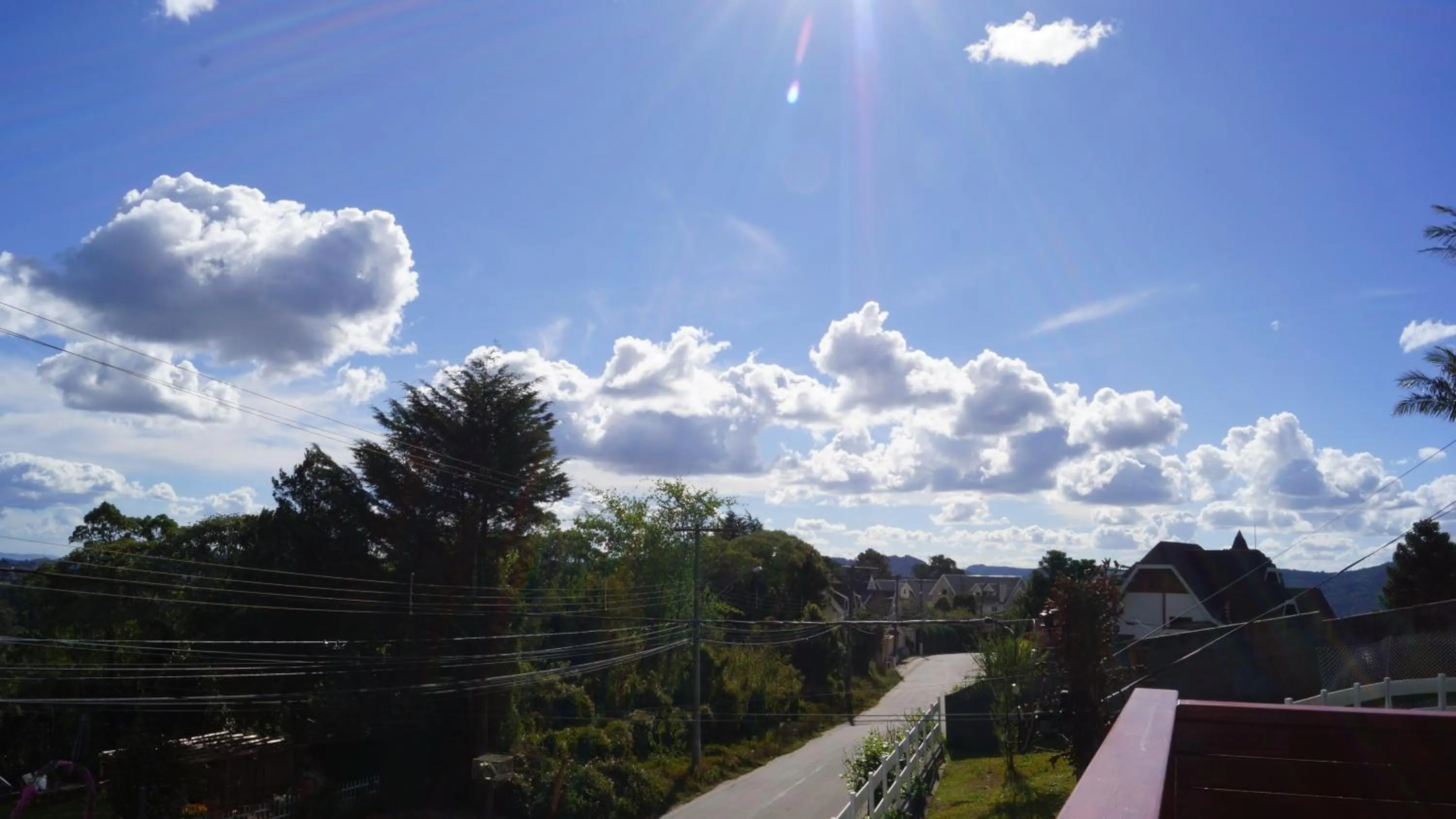 Mountain view in Pousada Chateau Colinas