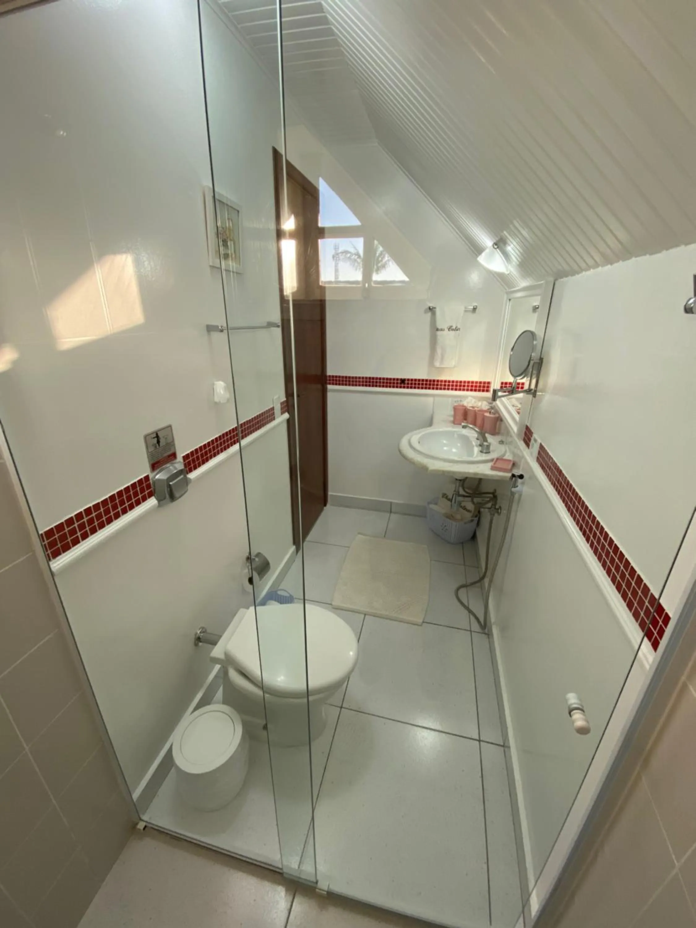 Bathroom in Pousada Chateau Colinas