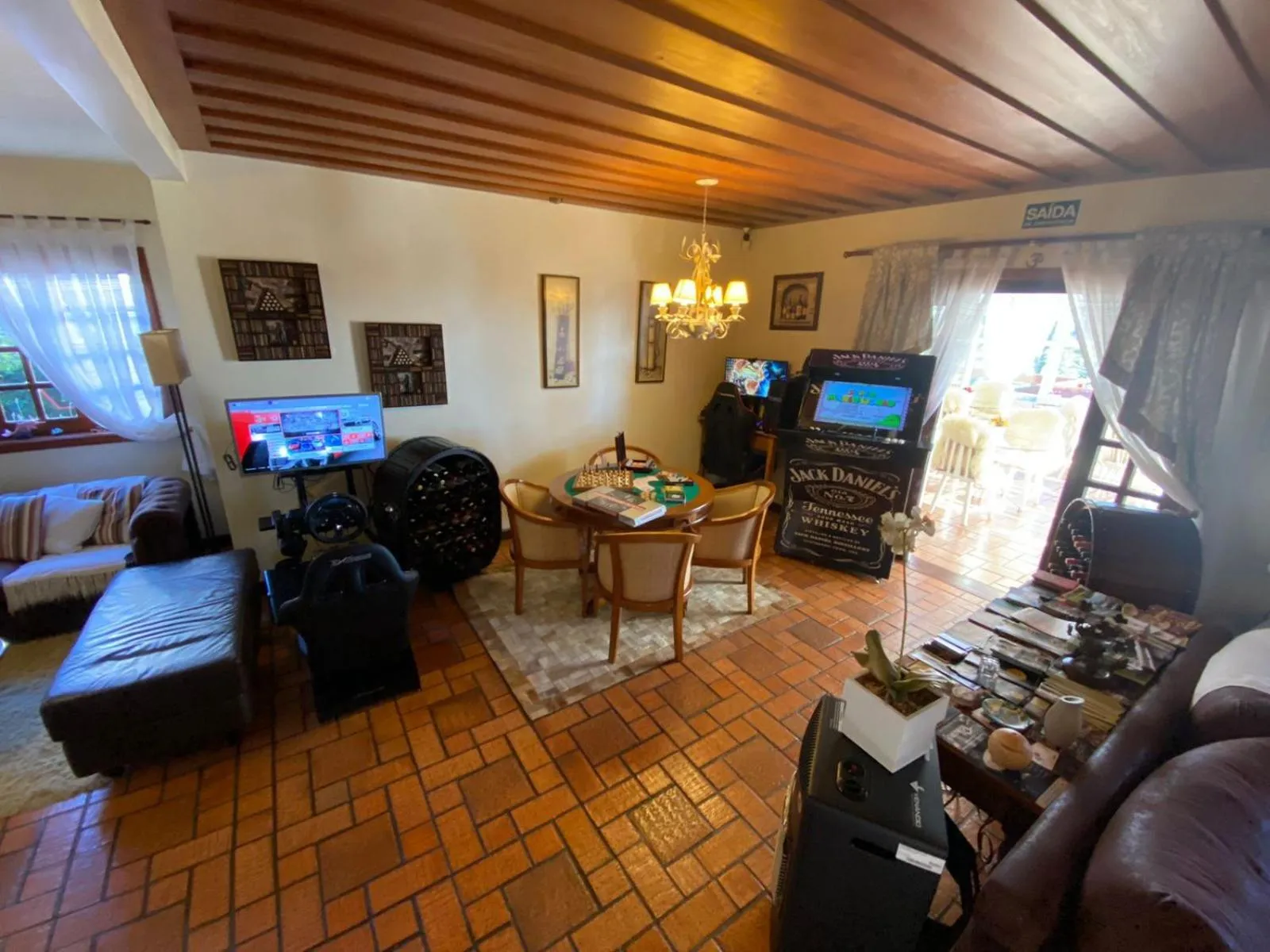 Game Room in Pousada Chateau Colinas