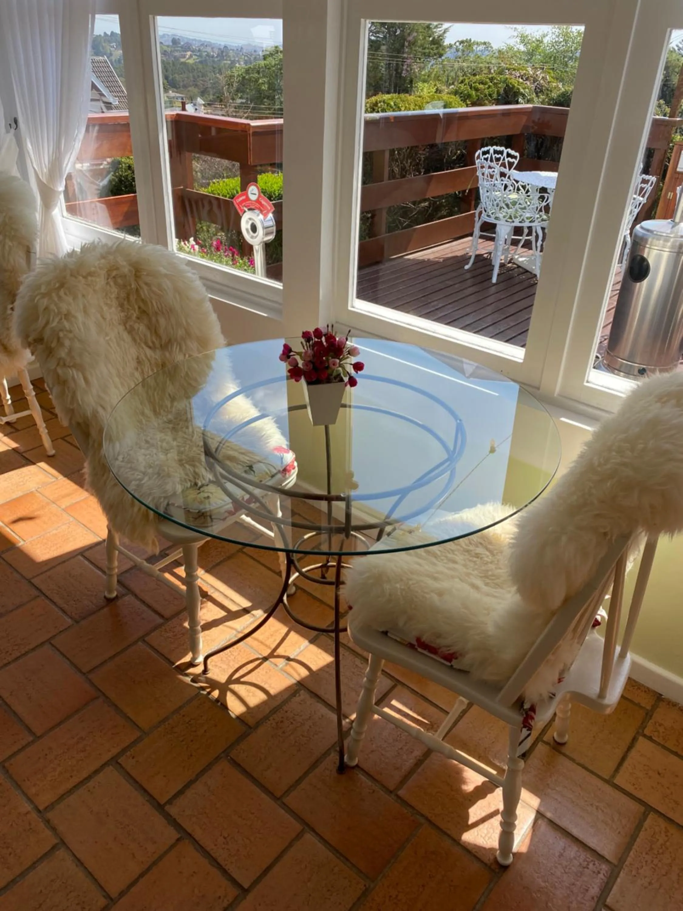 Breakfast in Pousada Chateau Colinas