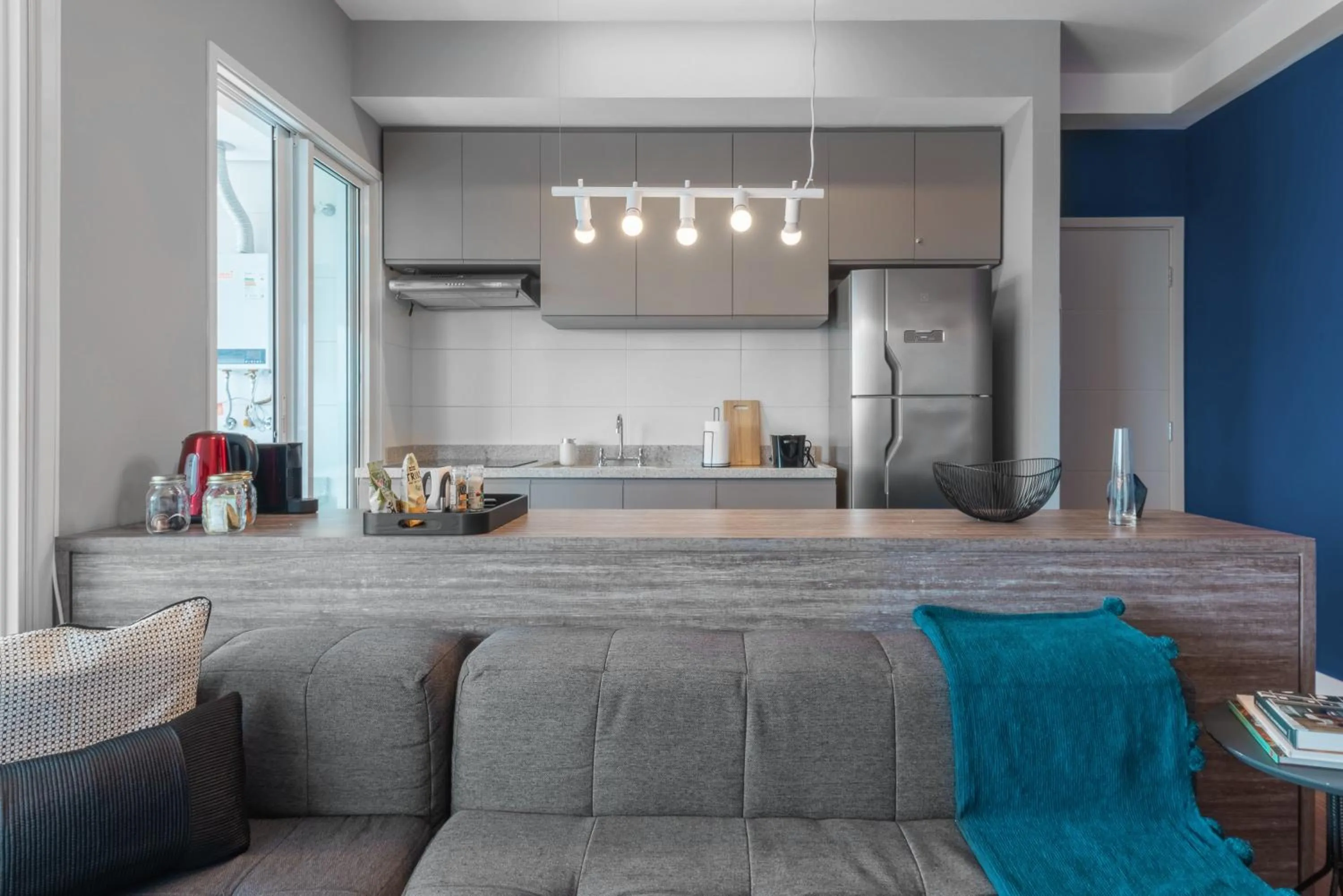 Kitchen or kitchenette in Charlie One Eleven Vila Olímpia