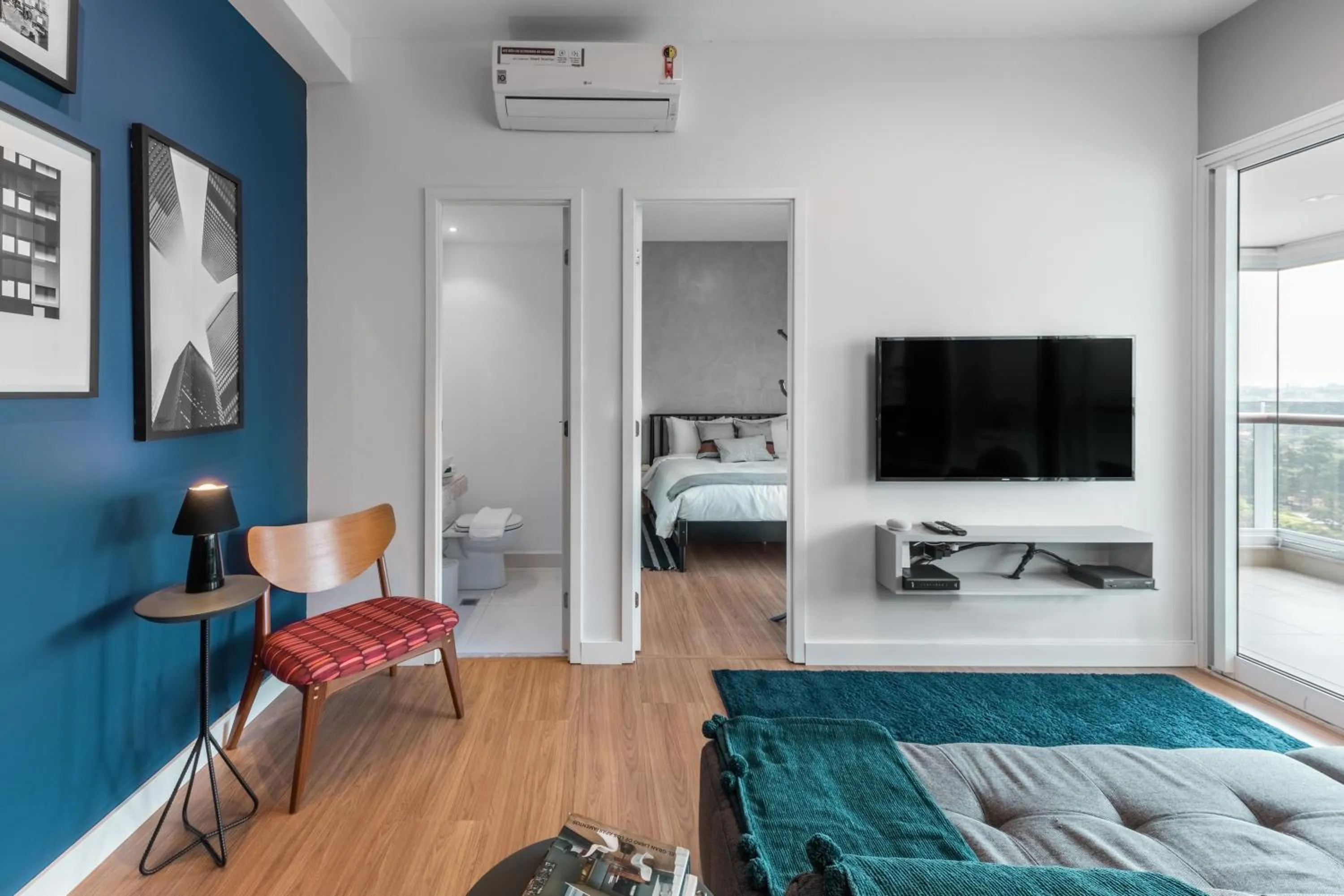 TV and multimedia, Bed in Charlie One Eleven Vila Olímpia