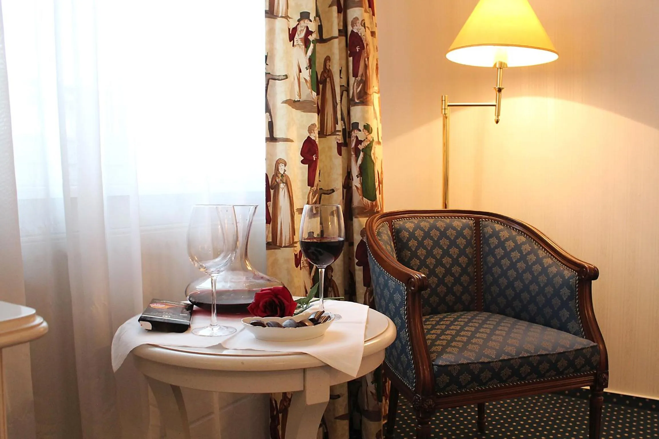 Seating area in Parkhotel Fischer