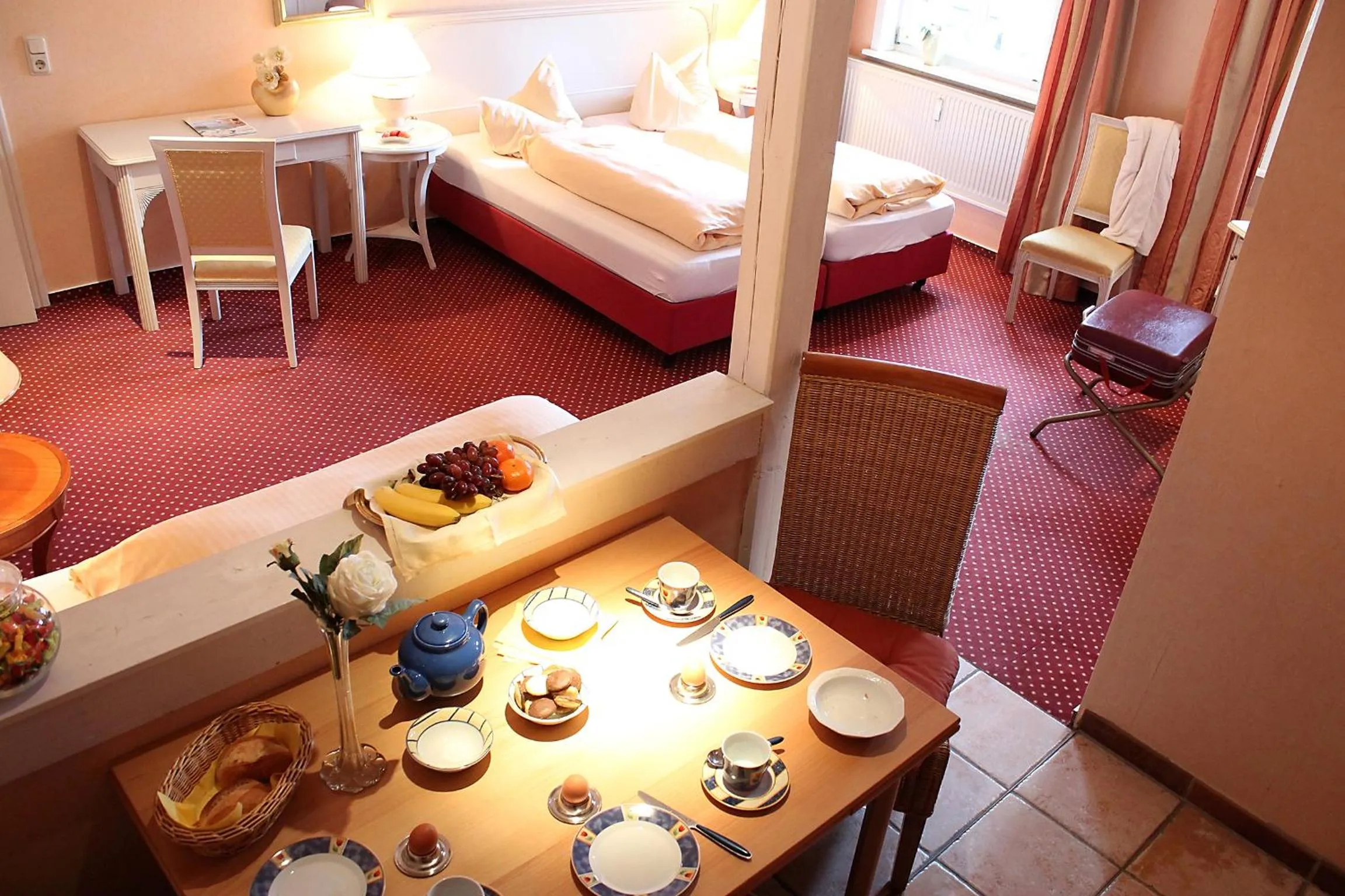 Photo of the whole room, Bed in Parkhotel Fischer