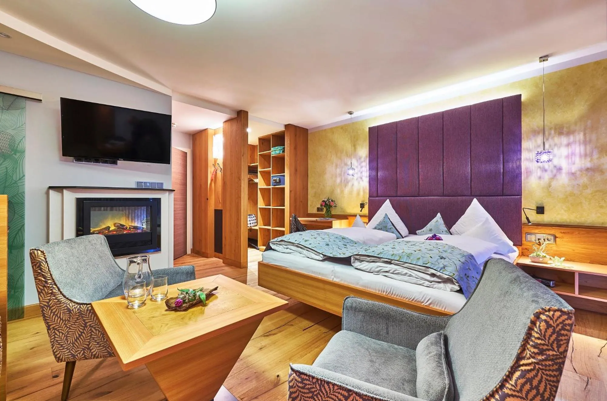 Bedroom in Spirit & SPA Birkenhof am Elfenhain