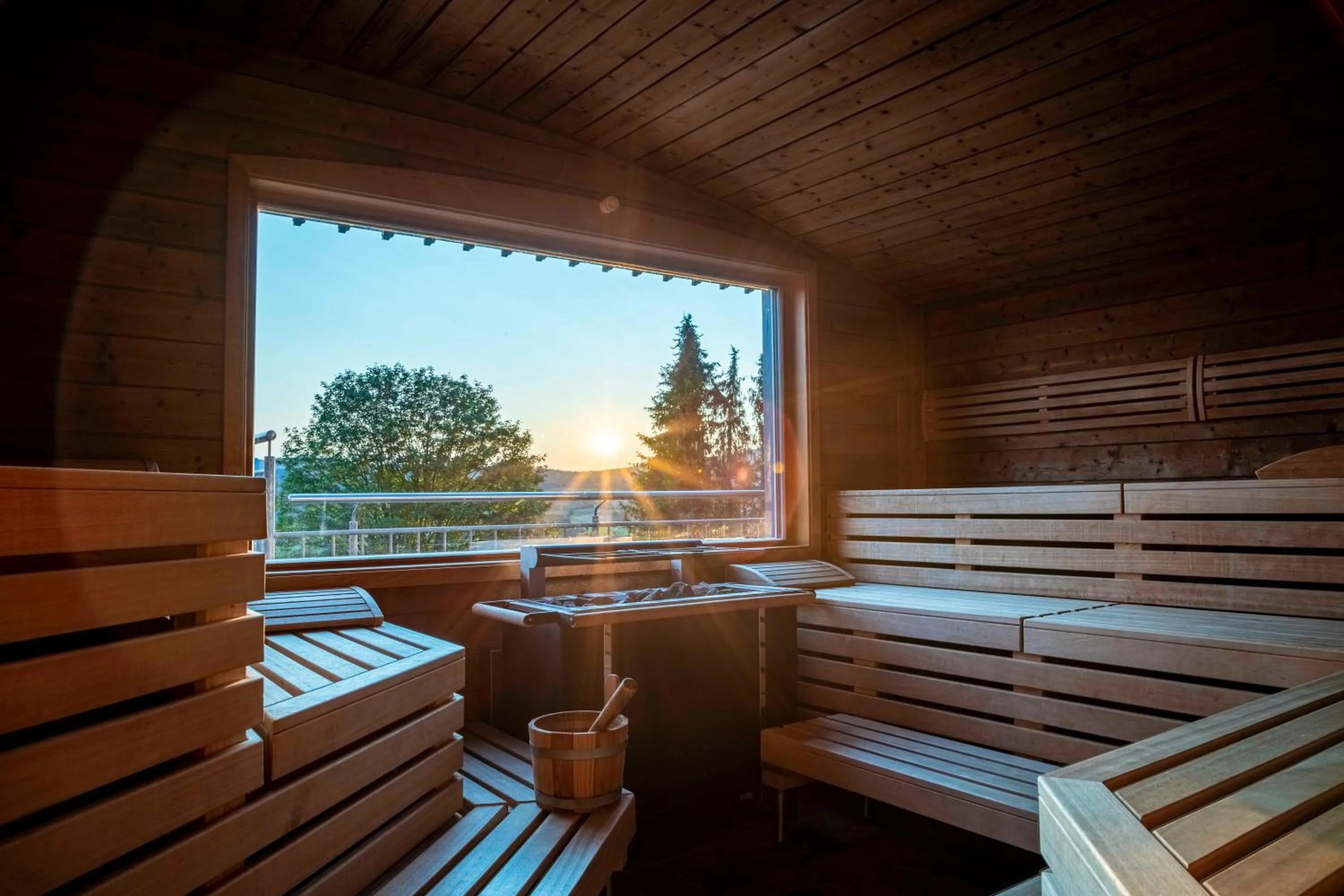 Sauna in Spirit & SPA Birkenhof am Elfenhain