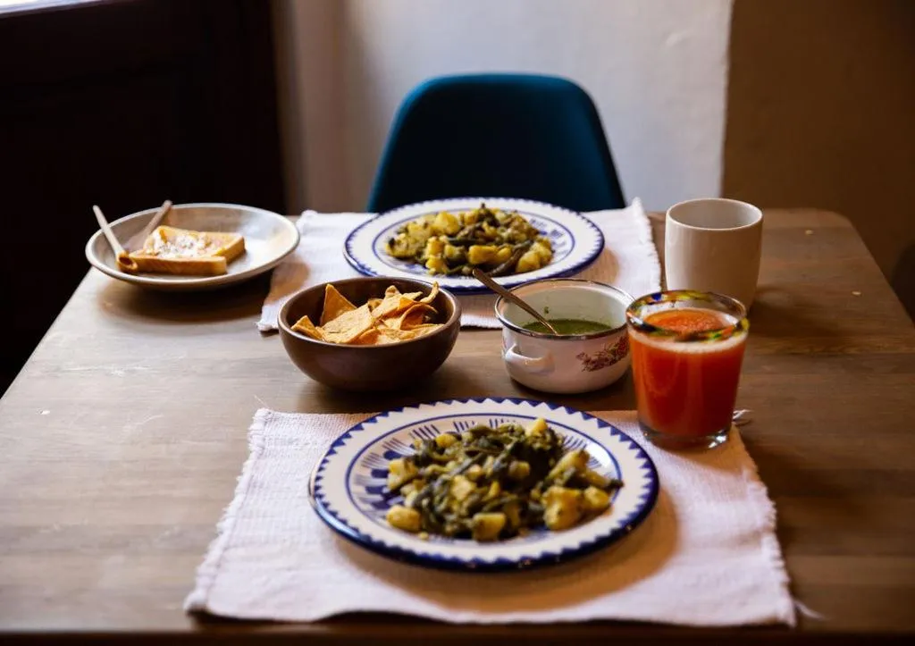 Breakfast in Hotel Casa Pereyra