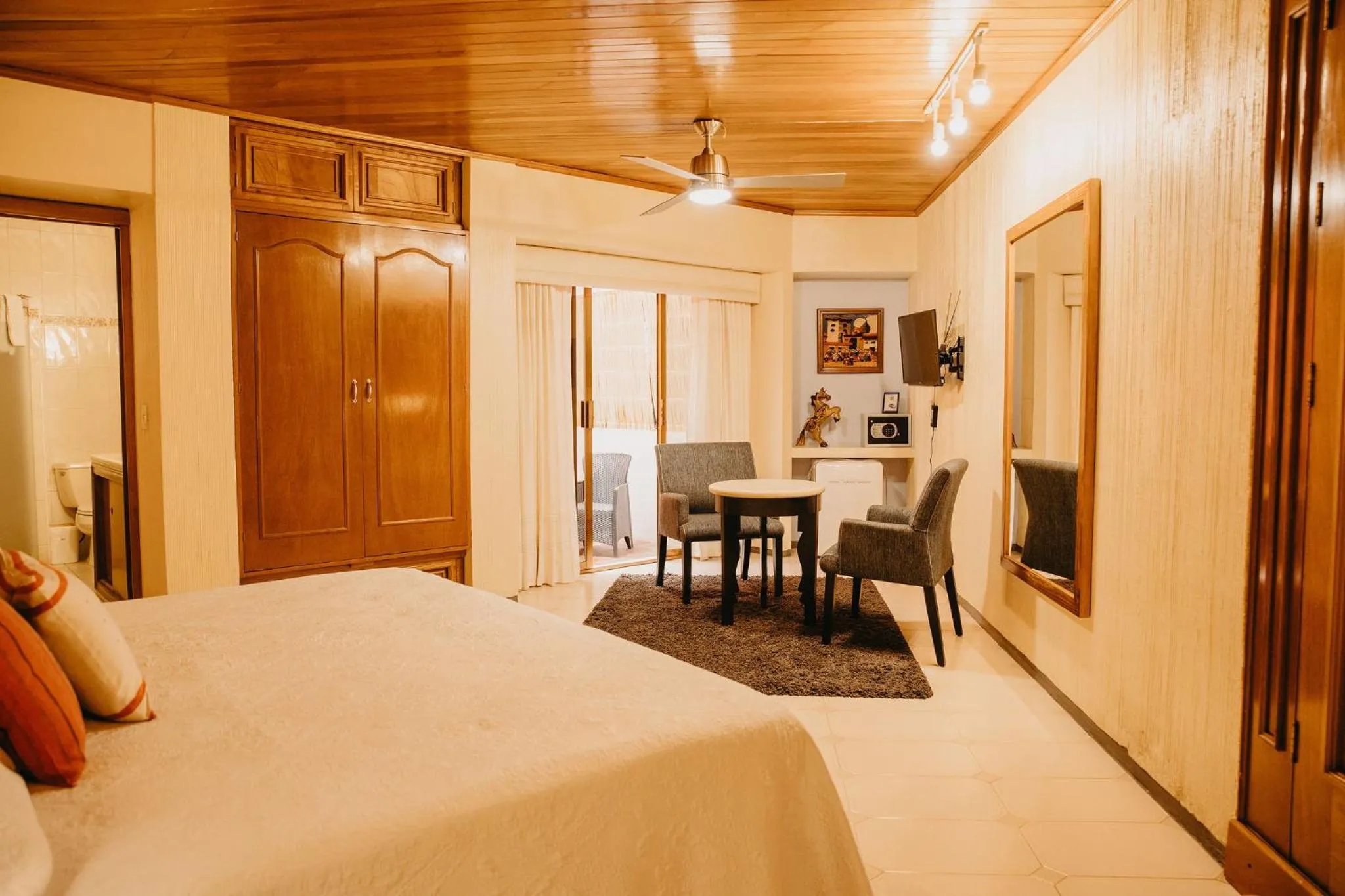 Bed in Hotel Casa Pereyra