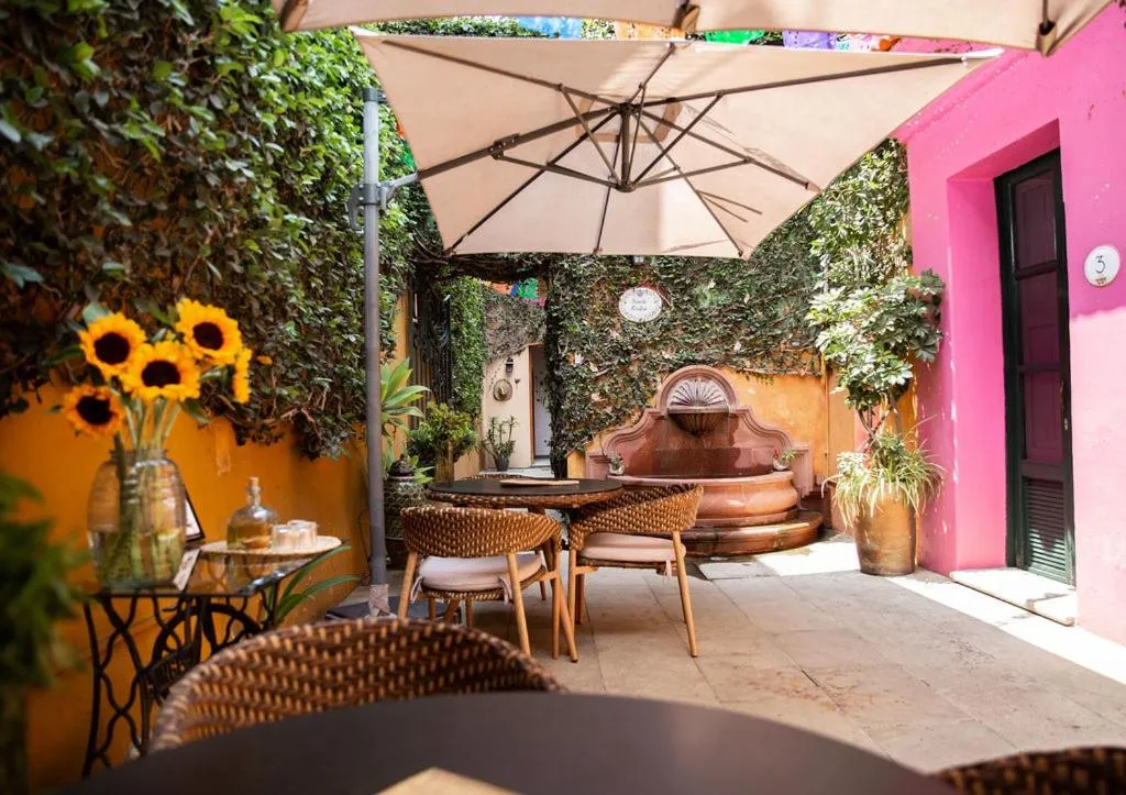 Patio in Hotel Casa Pereyra