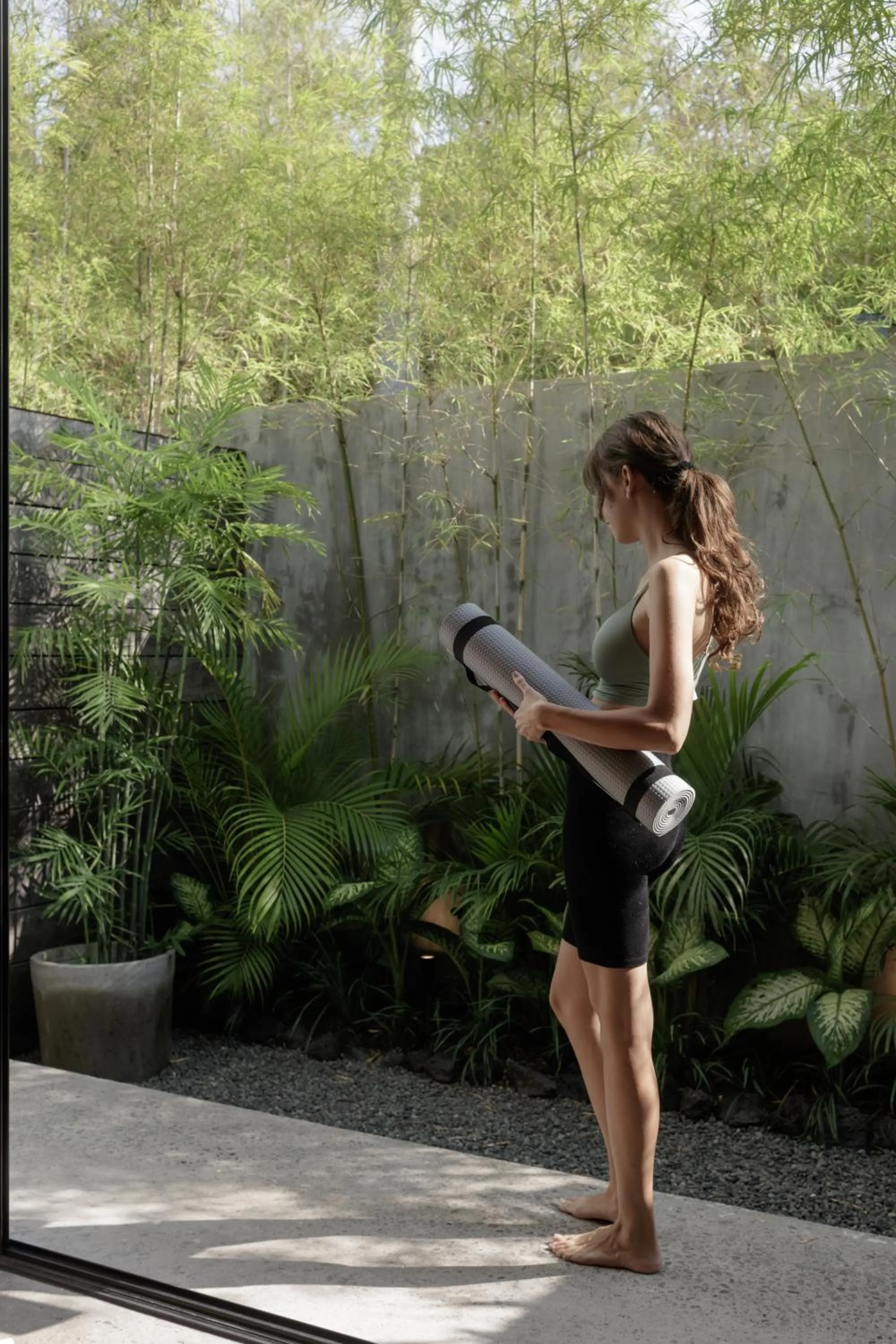 Garden in OXO Townhouses Umalas - Close to Seminyak & Canggu