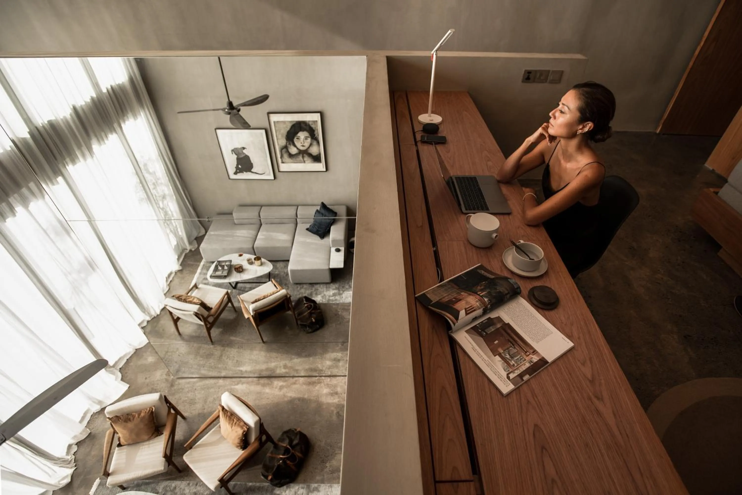 Seating area in OXO Townhouses Umalas - Close to Seminyak & Canggu
