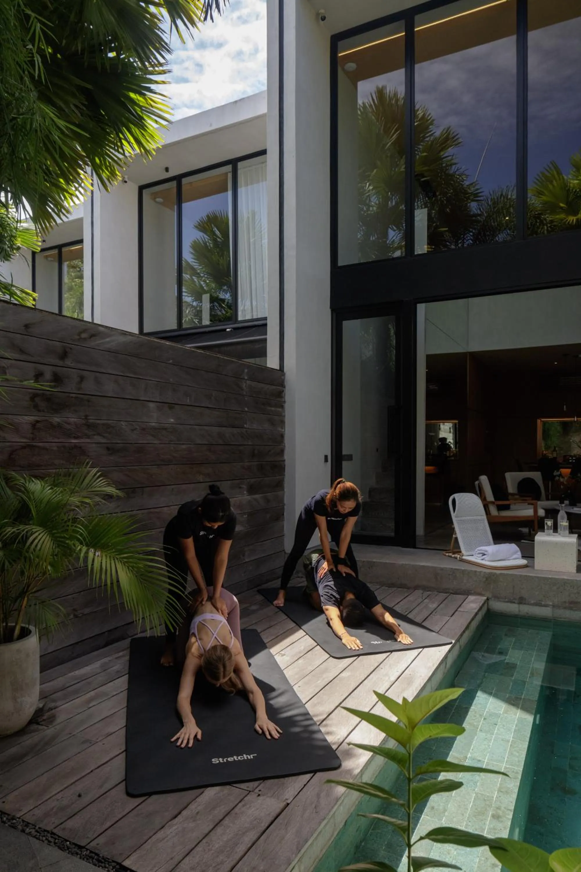 Patio in OXO Townhouses Umalas - Close to Seminyak & Canggu