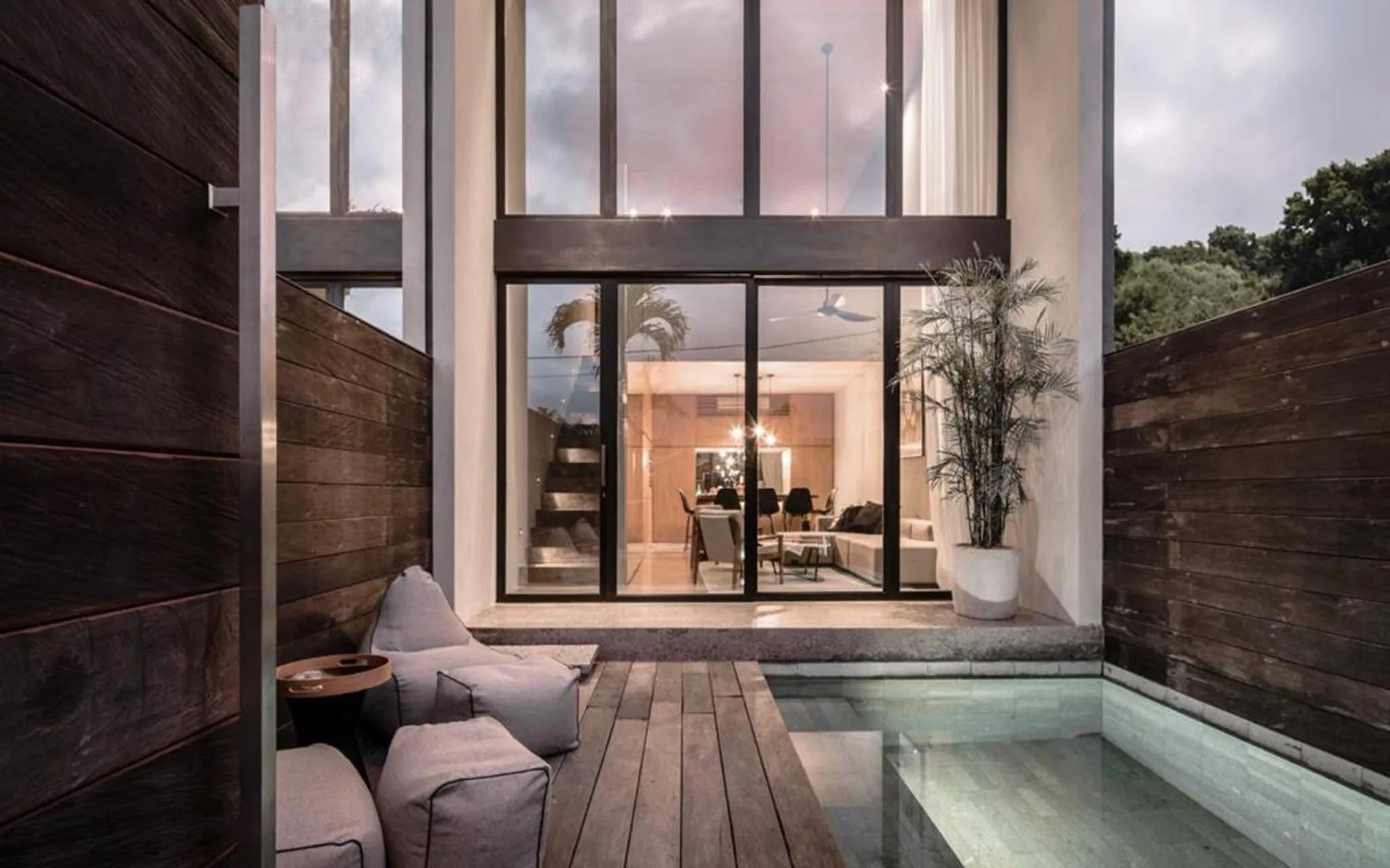 Facade/entrance in OXO Townhouses Umalas - Close to Seminyak & Canggu