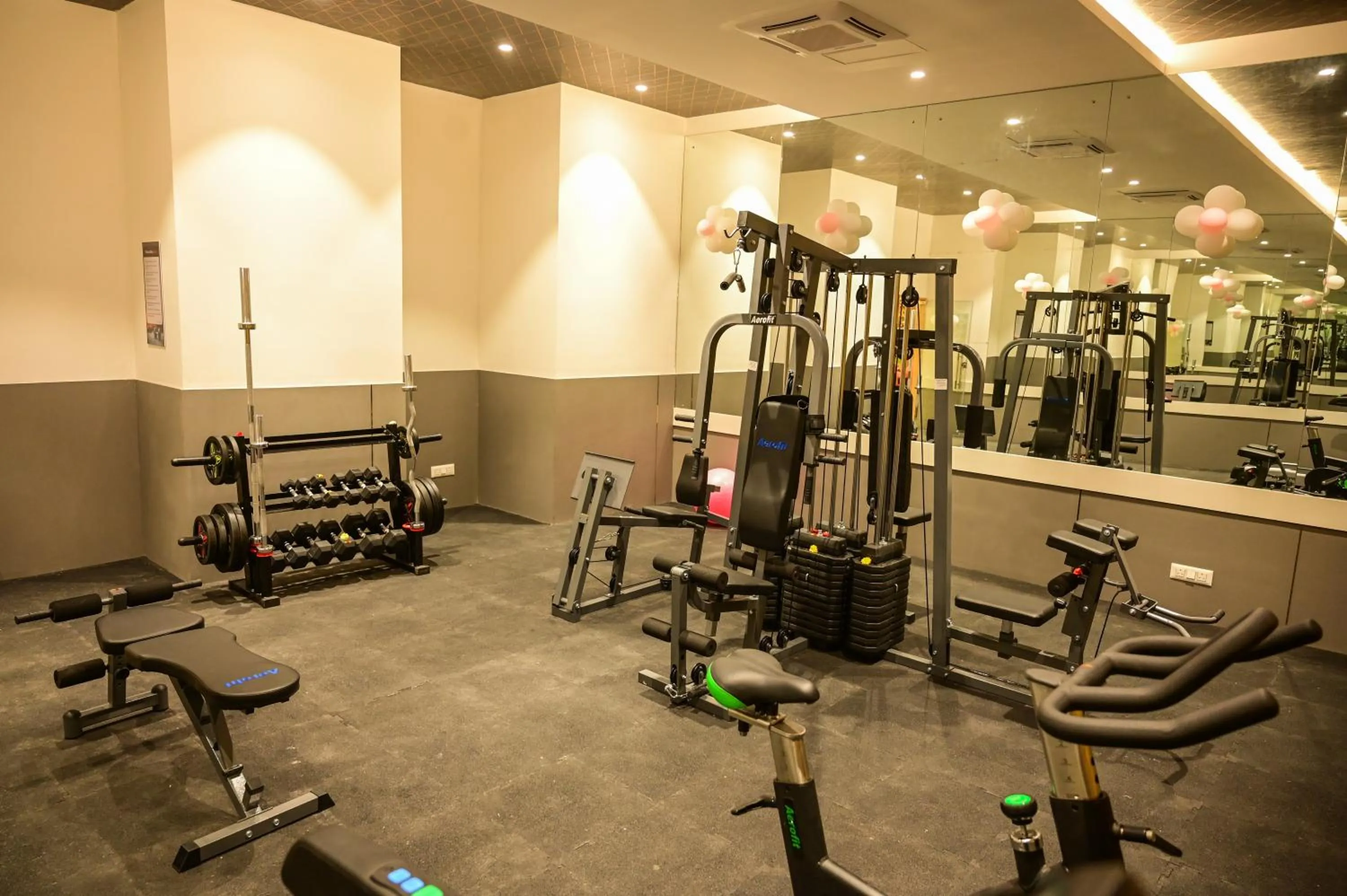 Fitness centre/facilities in Emerald Clarks Inn Suites