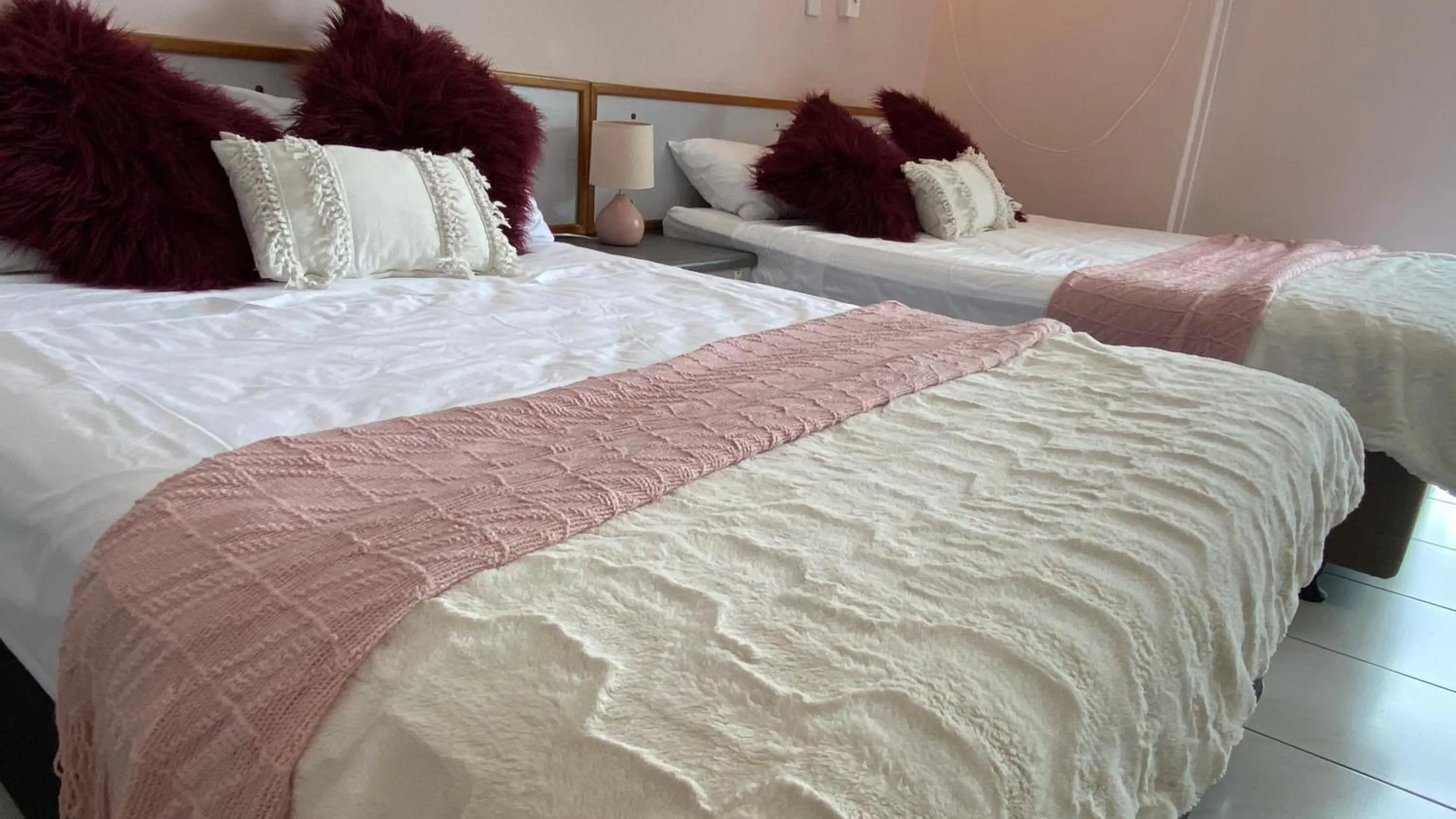 Bed in Holiday Lodge Apartment