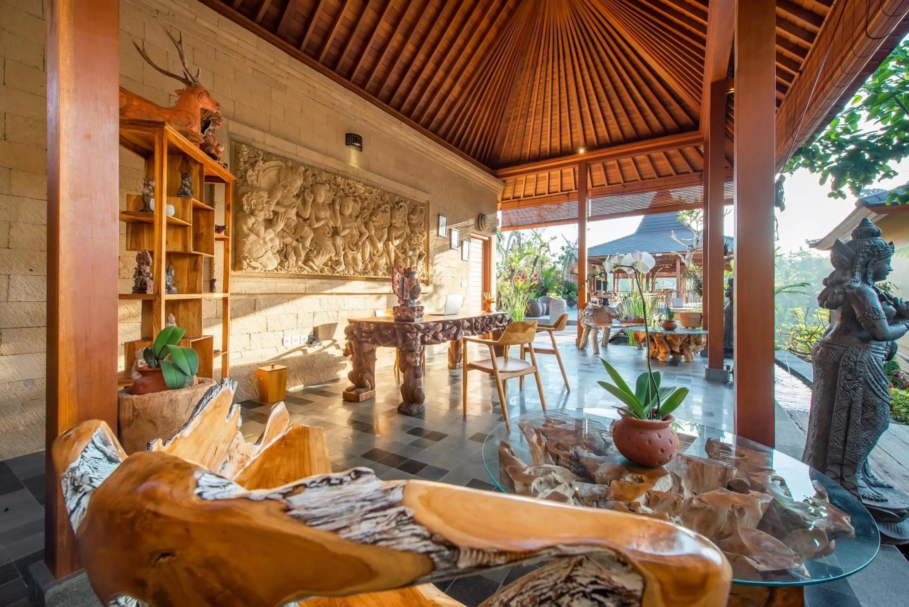 Lobby or reception in GK Bali Resort