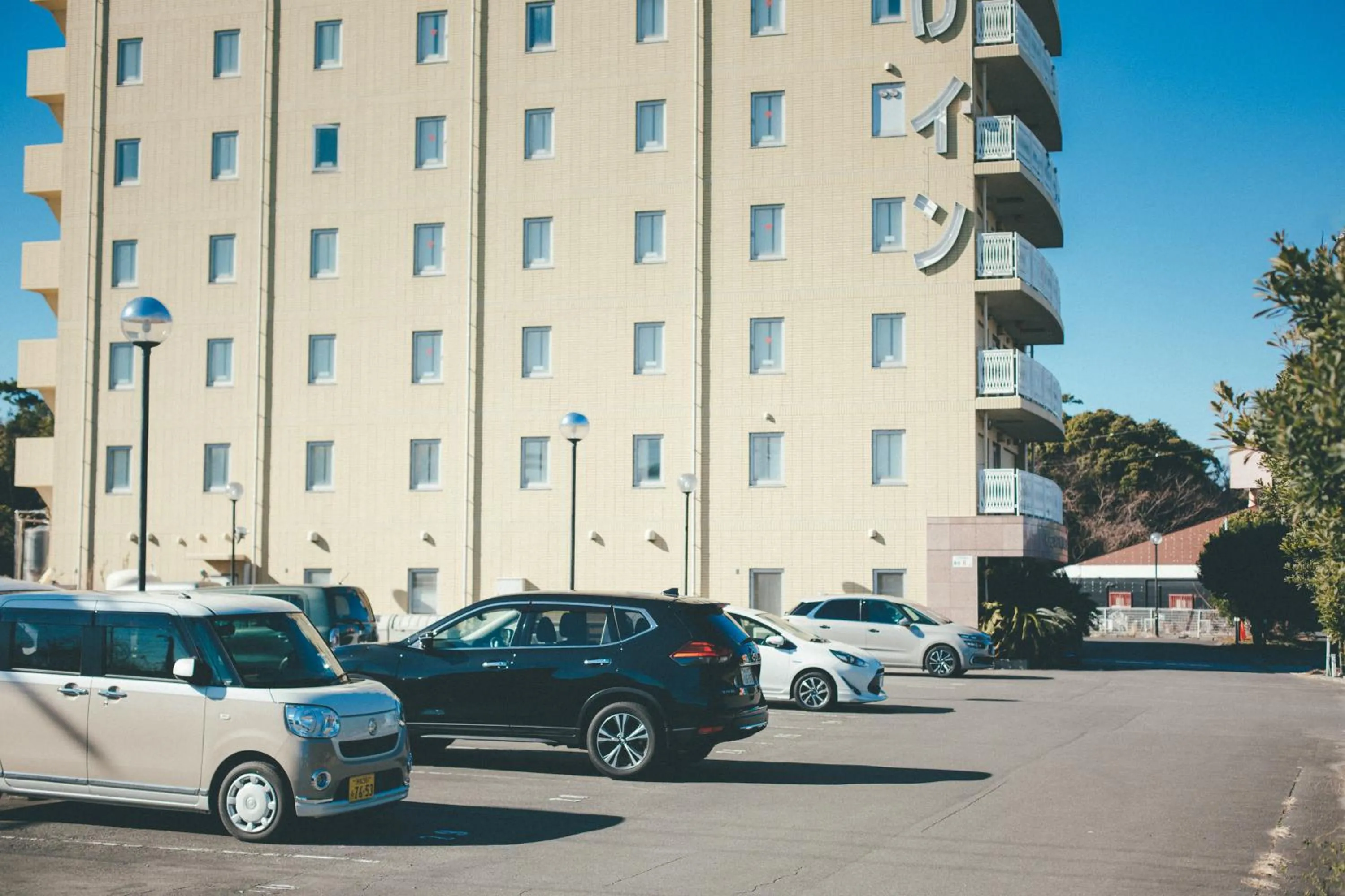 Parking in Kuretake-INN Omaezaki