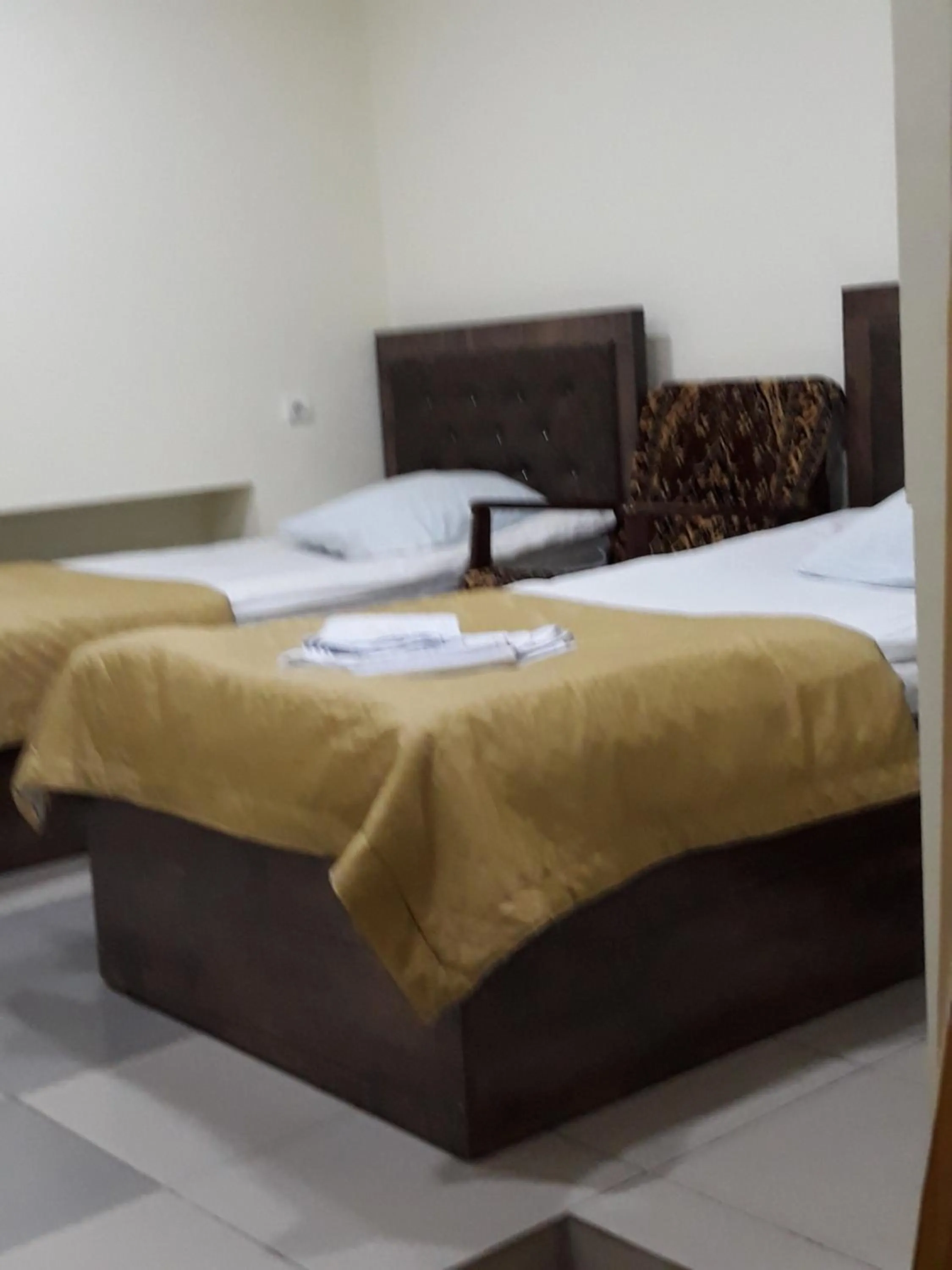Bed in Hotel Noy