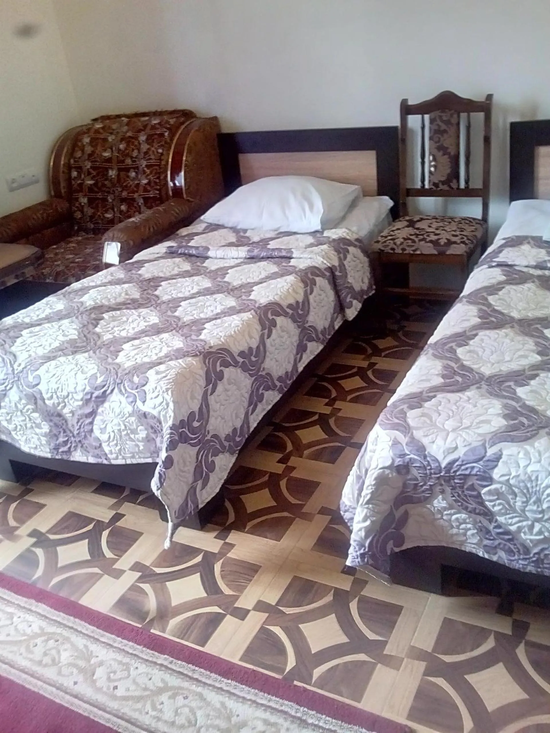Bed in Hotel Noy