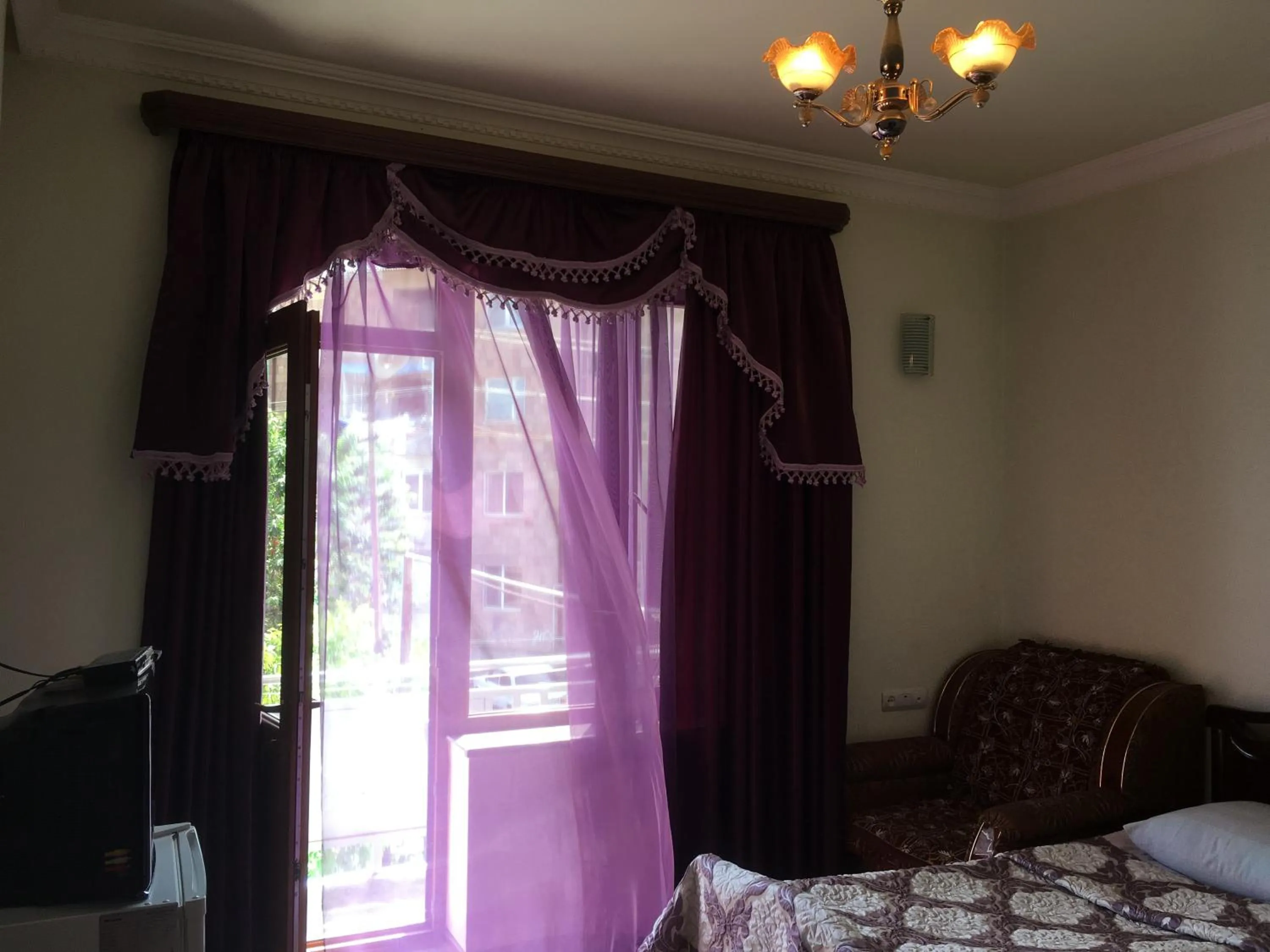 Bed in Hotel Noy