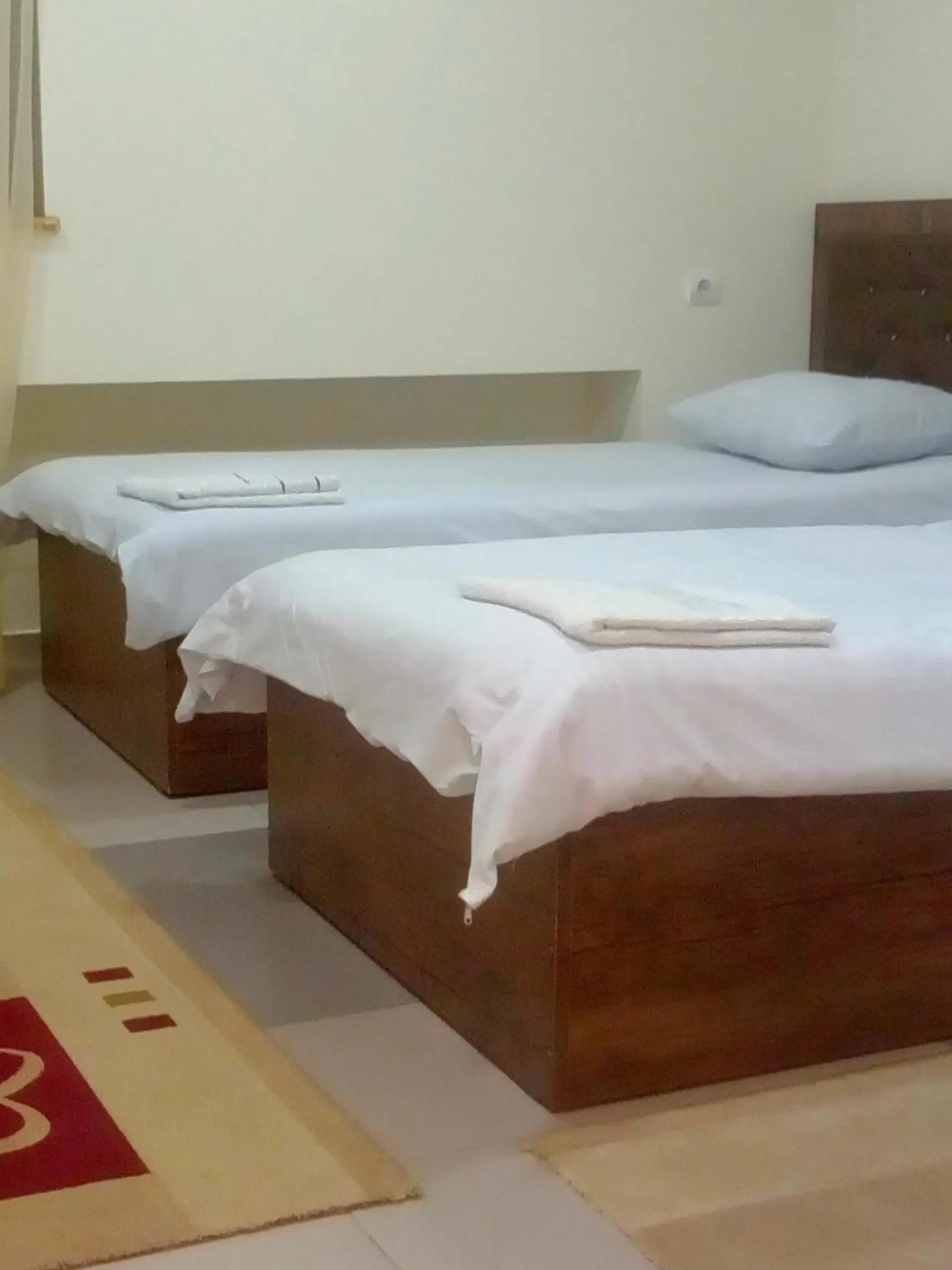 Bed in Hotel Noy