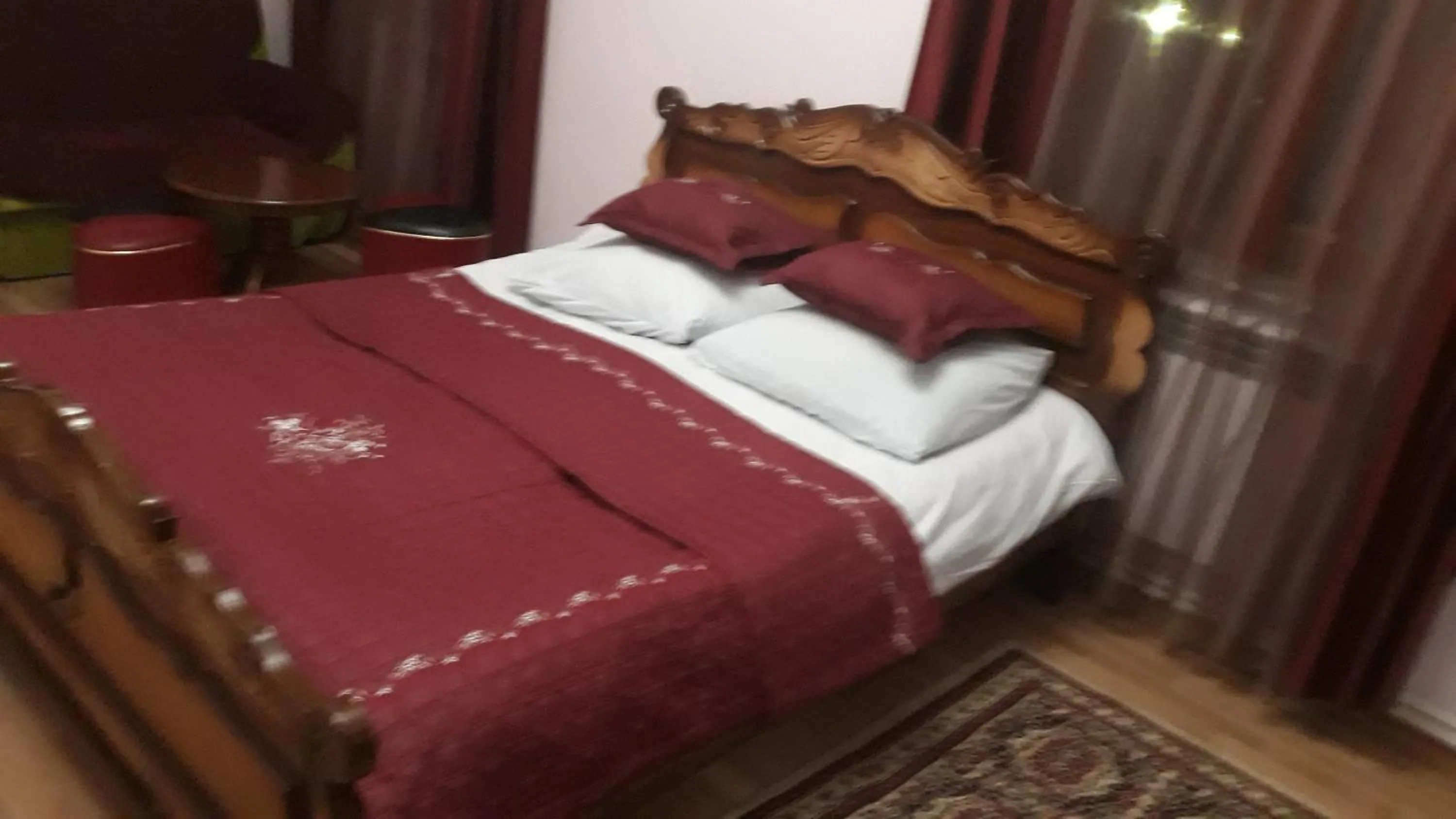 Bed in Hotel Noy