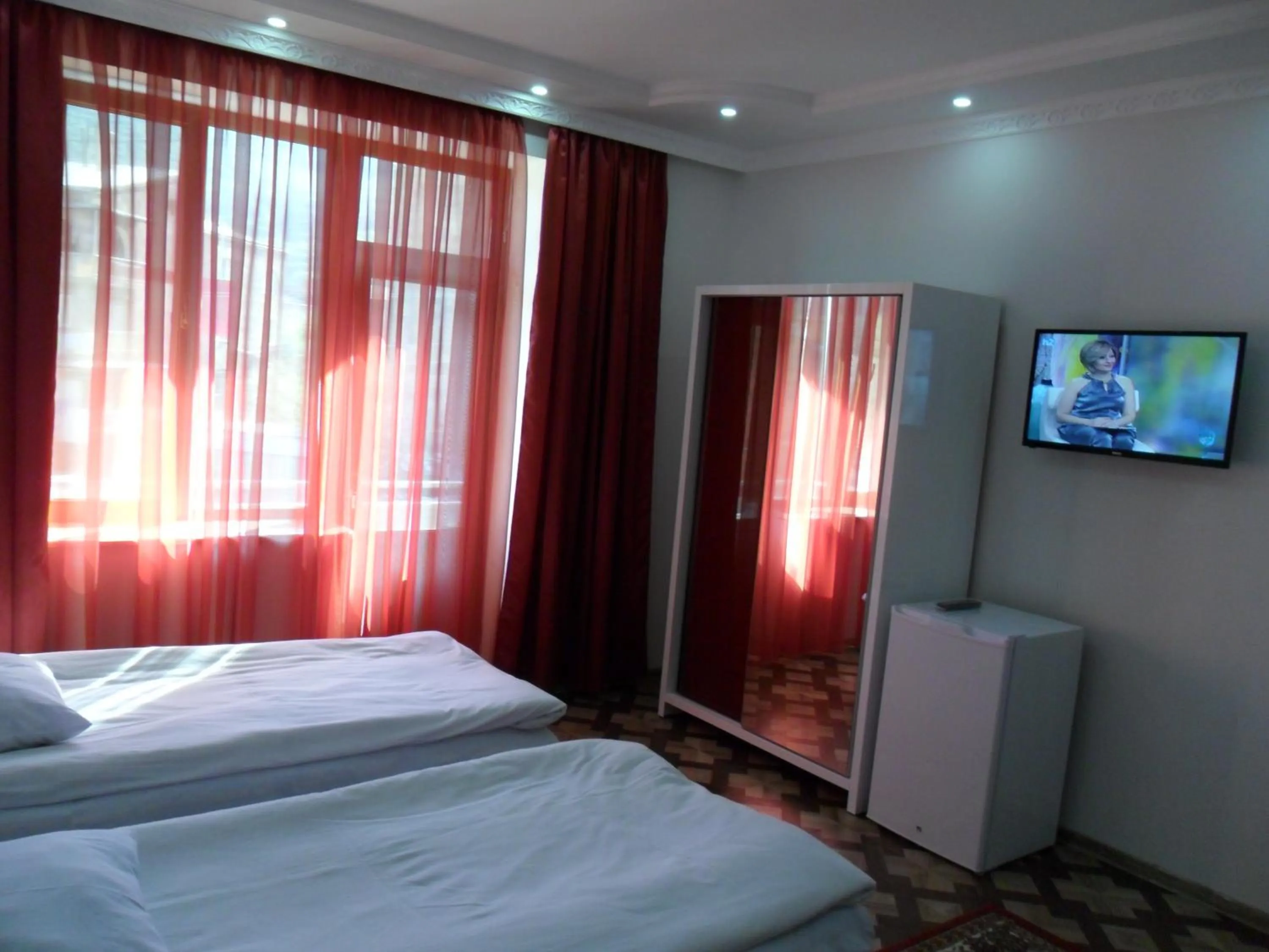 Bed in Hotel Noy