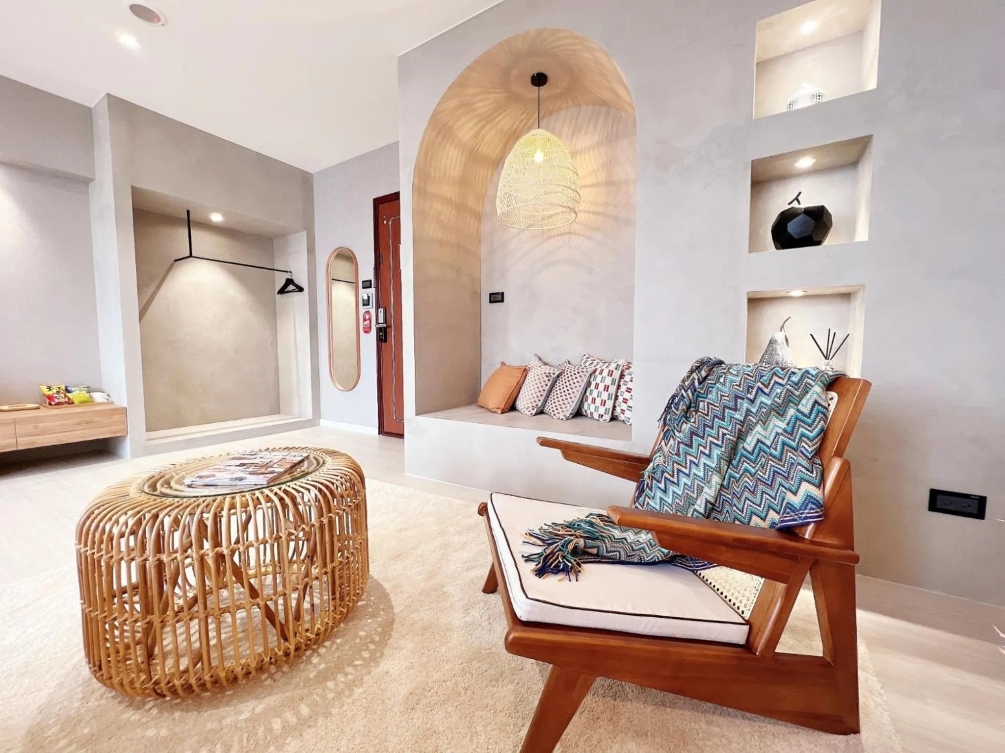 Seating area in Cingjing Florence Resort Villa