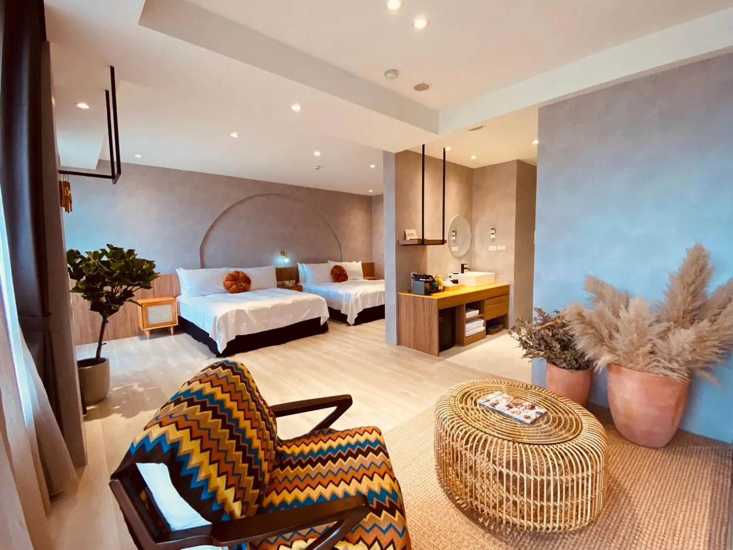 Photo of the whole room, Bed in Cingjing Florence Resort Villa