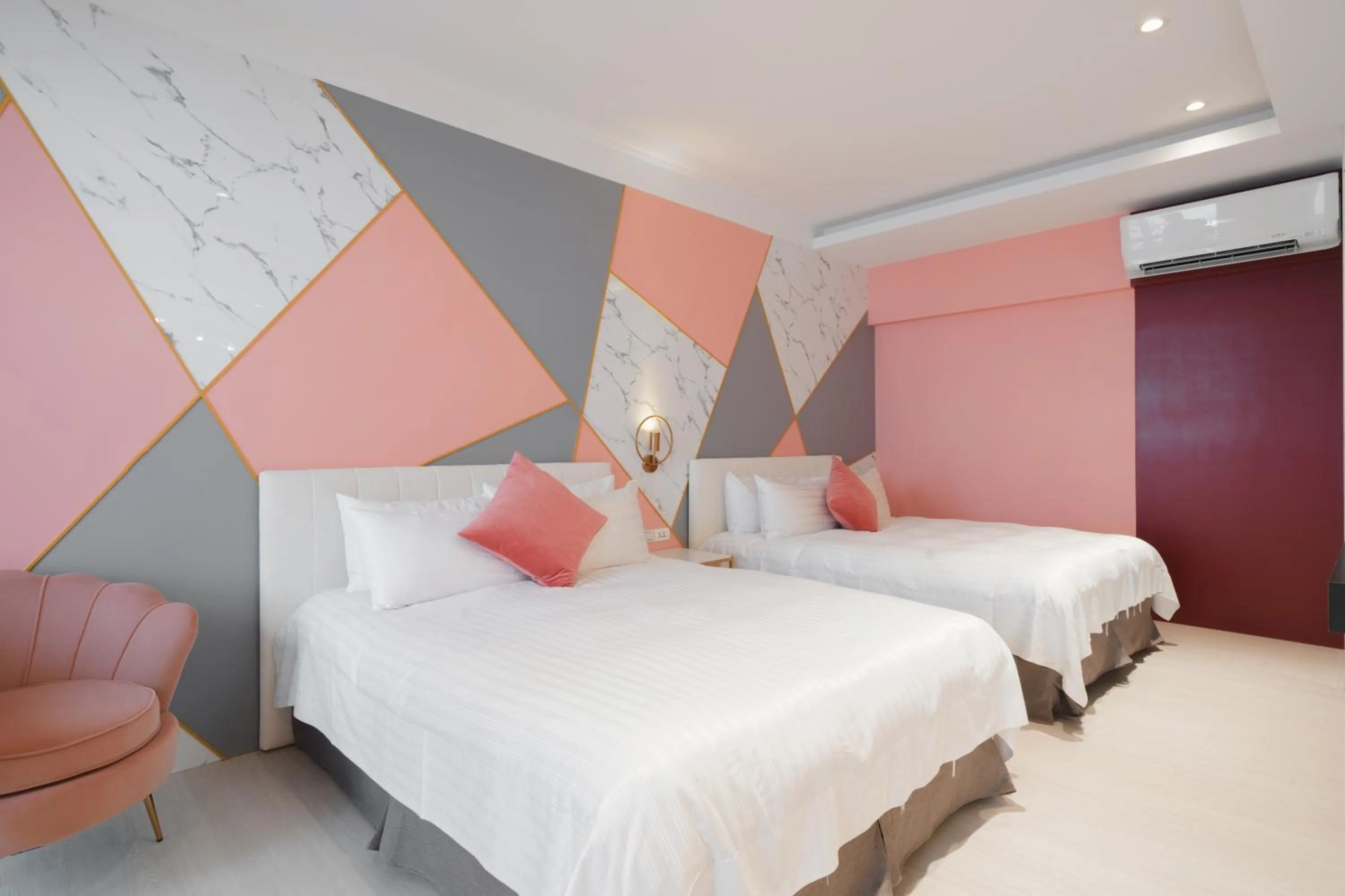 Bed in Cingjing Florence Resort Villa