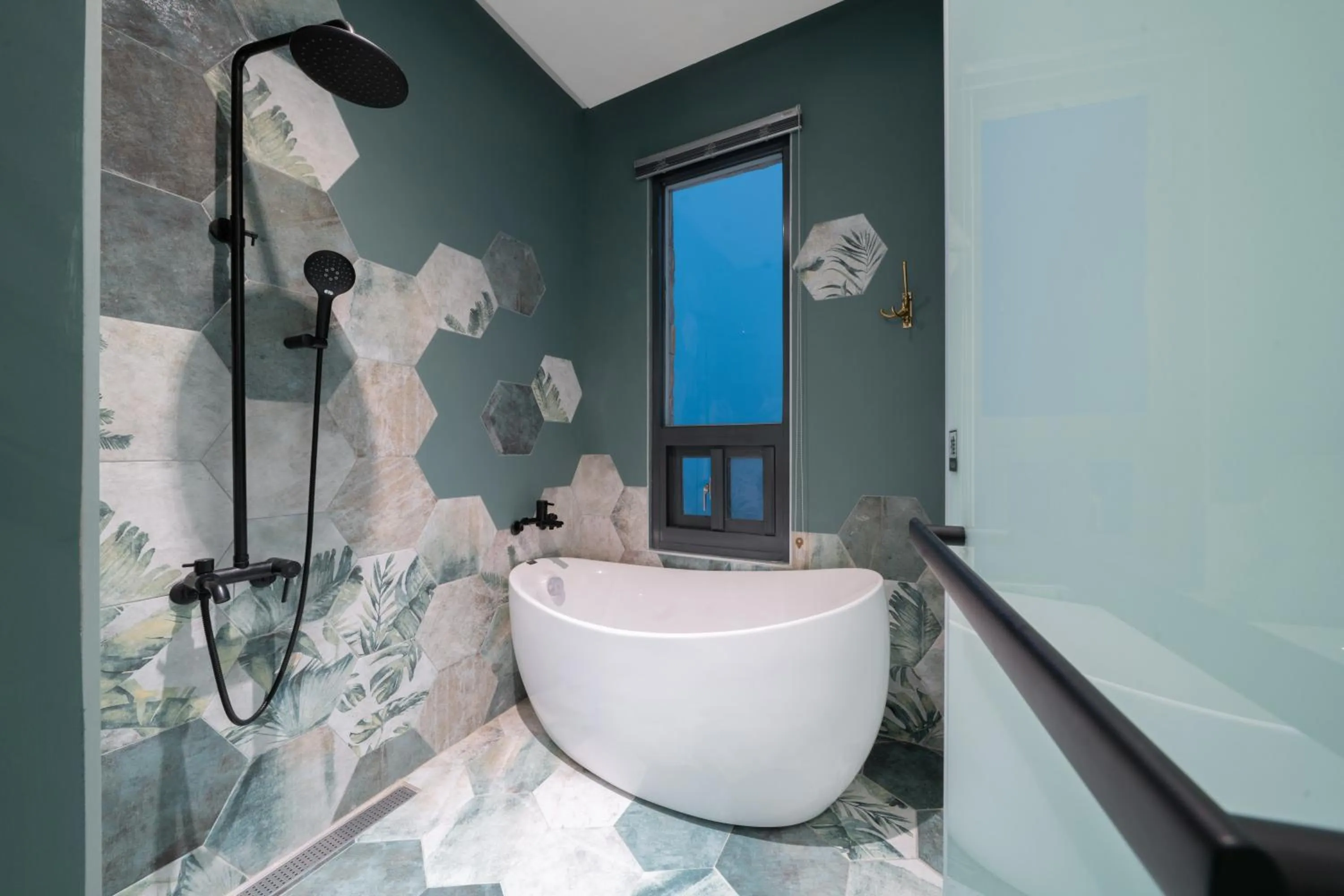 Shower in Cingjing Florence Resort Villa