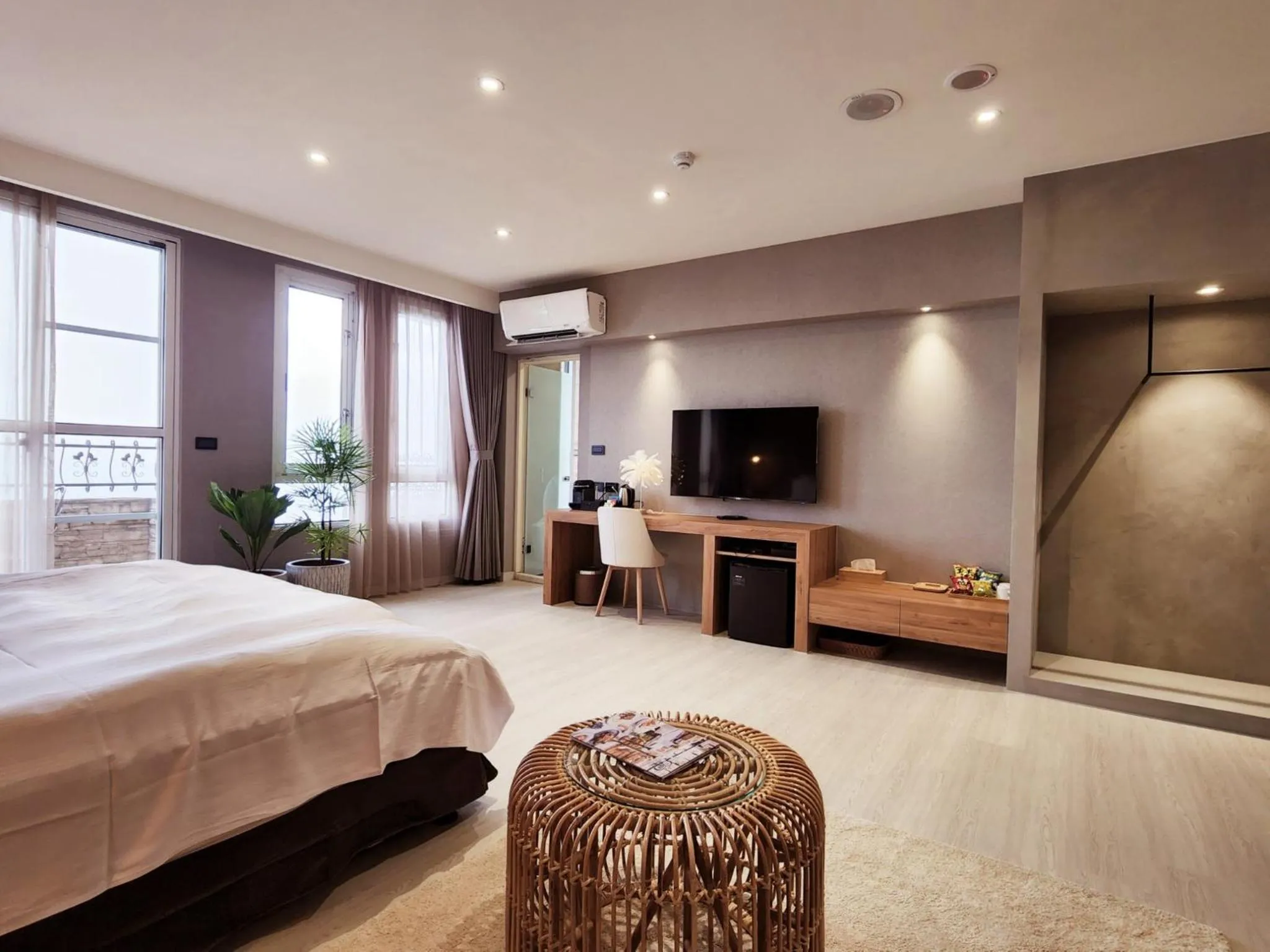 TV and multimedia, Bed in Cingjing Florence Resort Villa