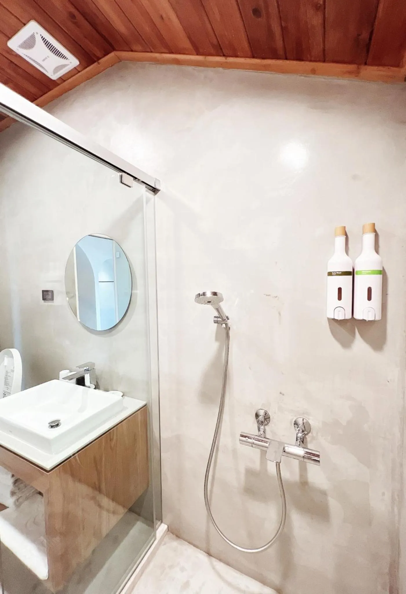 Shower in Cingjing Florence Resort Villa