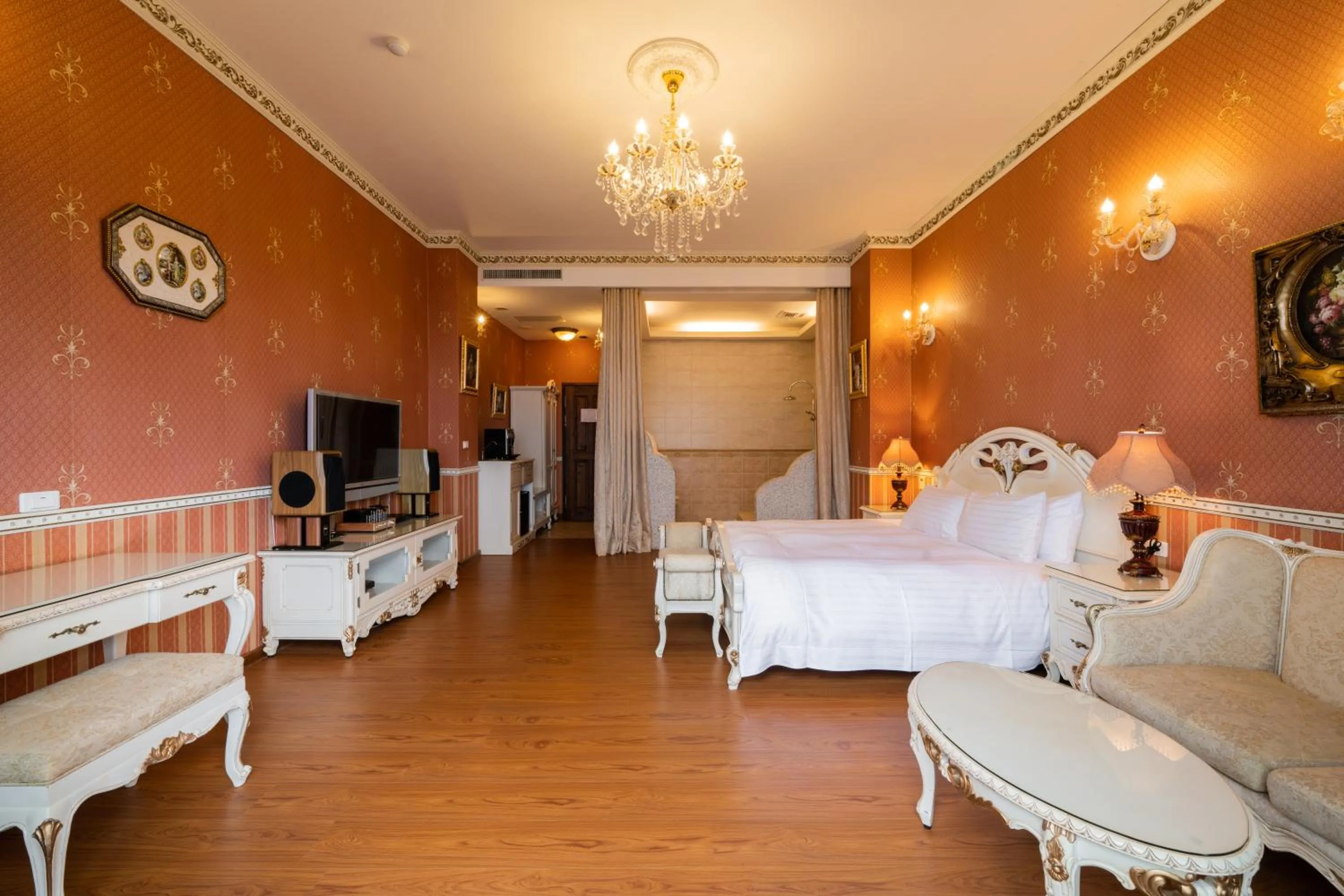 Photo of the whole room, Bed in Cingjing Florence Resort Villa