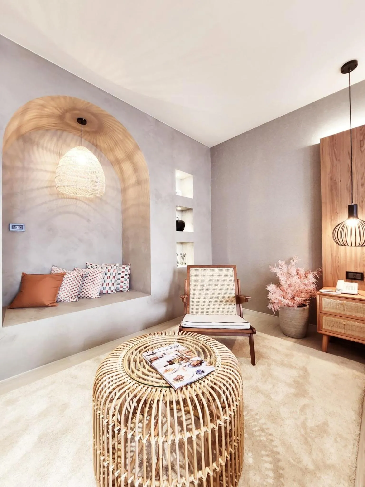 Seating area in Cingjing Florence Resort Villa