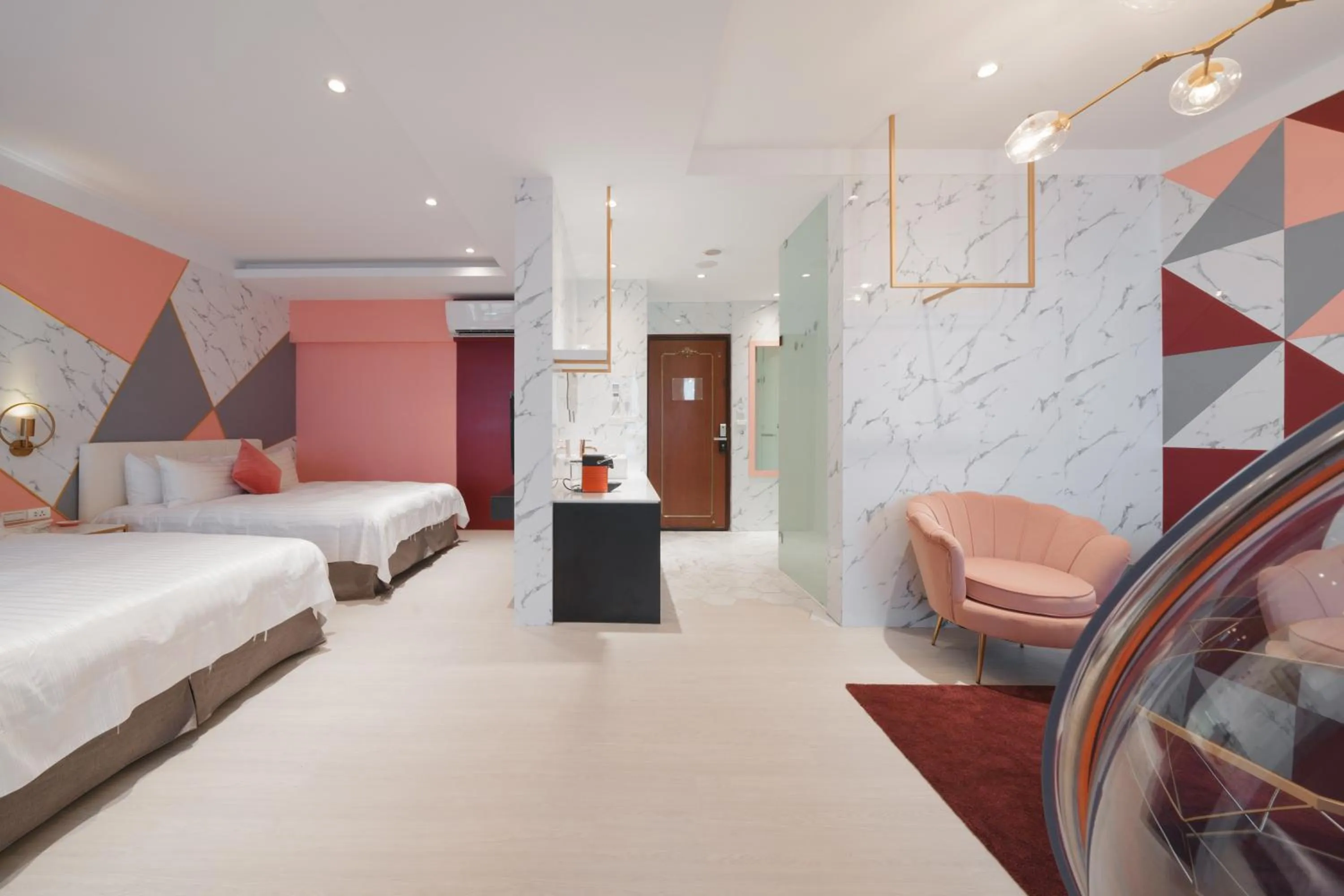 Photo of the whole room, Bed in Cingjing Florence Resort Villa