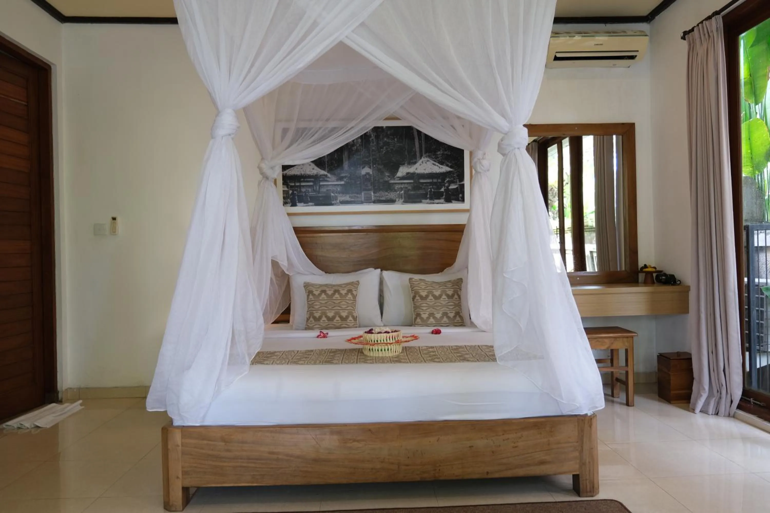 Bed in Budhi Ayu Villas and Cottages Ubud by Mahaputra-CHSE Certified