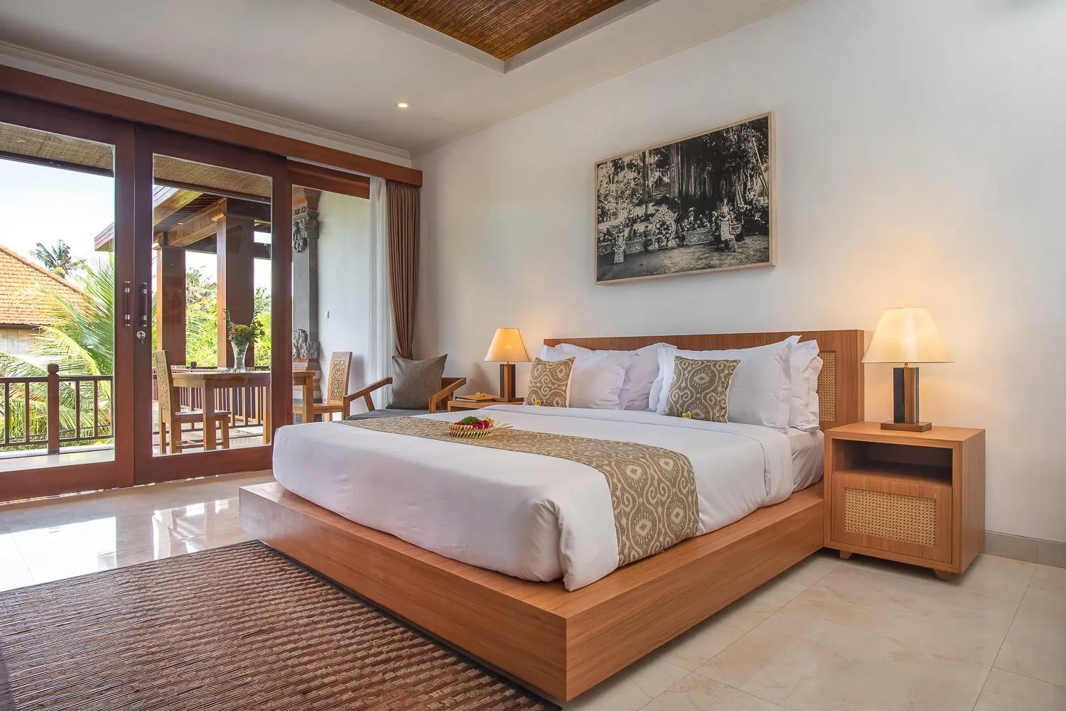 Bed in Budhi Ayu Villas and Cottages Ubud by Mahaputra-CHSE Certified