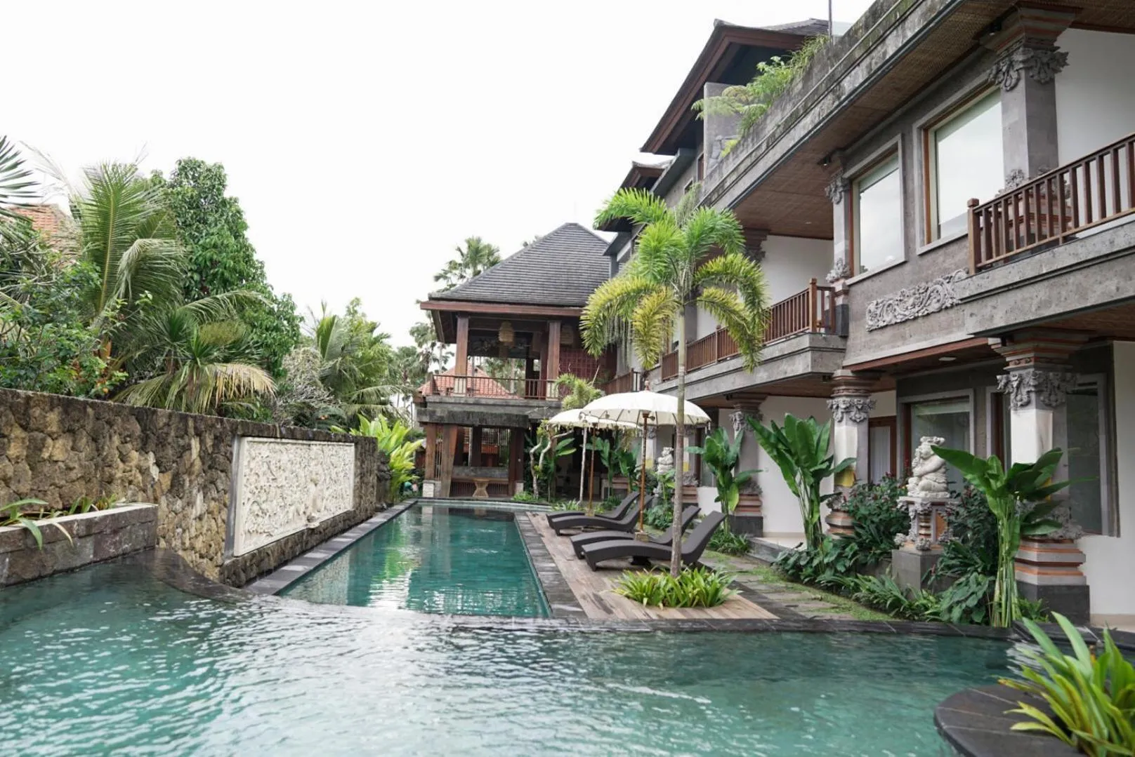 Swimming pool in Budhi Ayu Villas and Cottages Ubud by Mahaputra-CHSE Certified