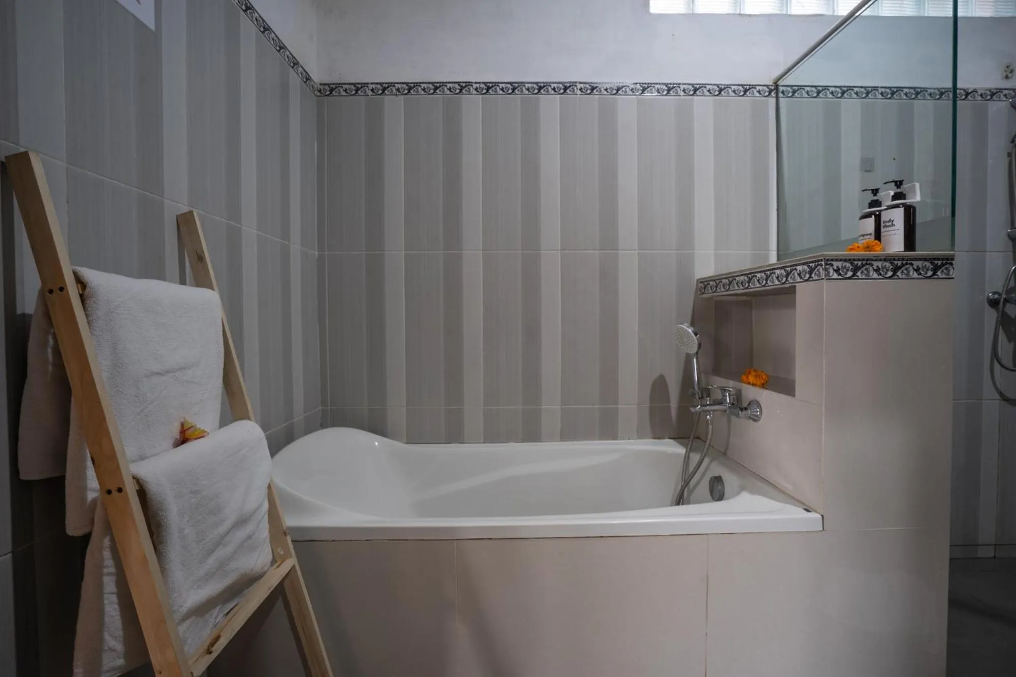 Bath in Budhi Ayu Villas and Cottages Ubud by Mahaputra-CHSE Certified