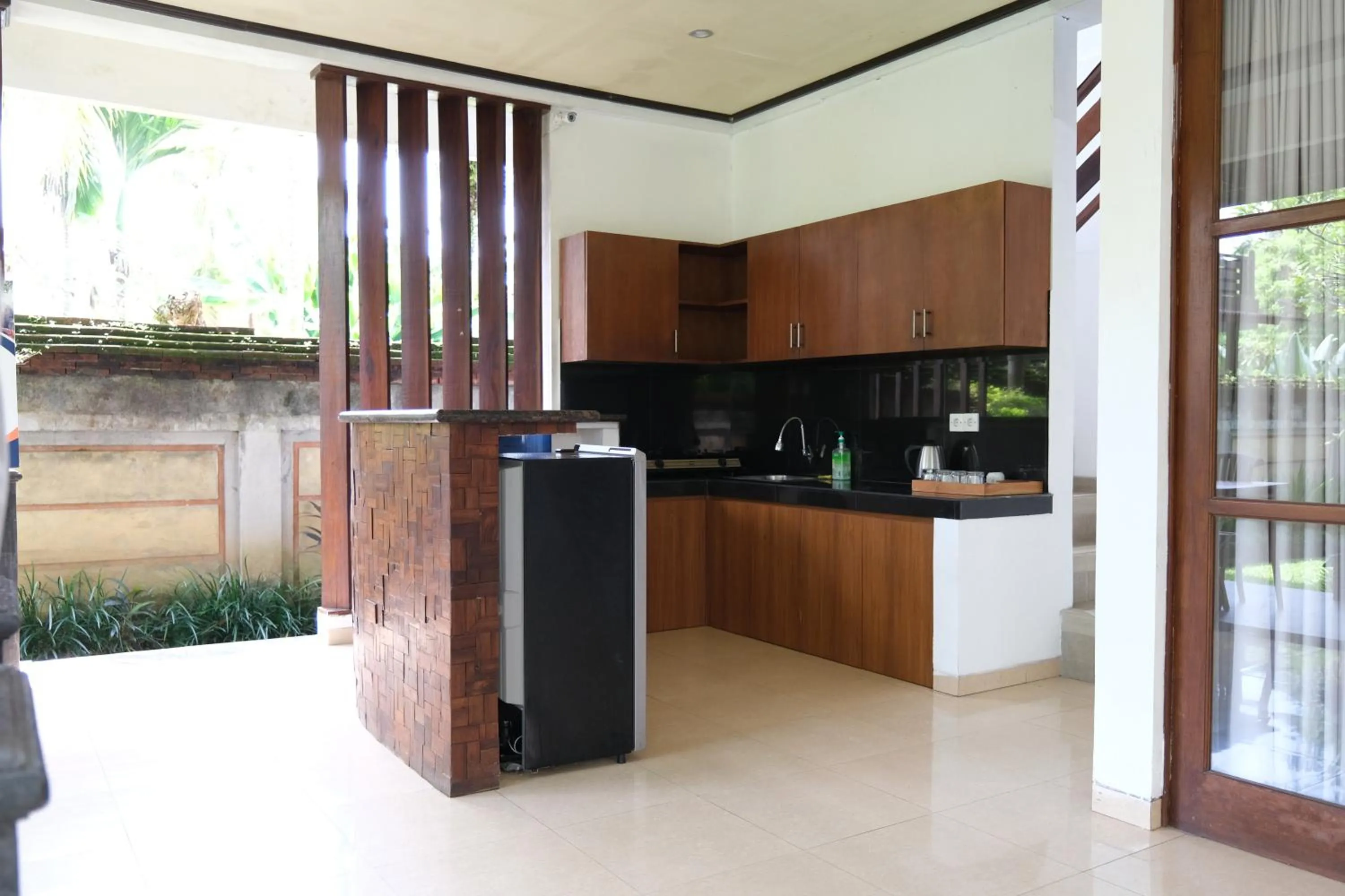 kitchen in Budhi Ayu Villas and Cottages Ubud by Mahaputra-CHSE Certified