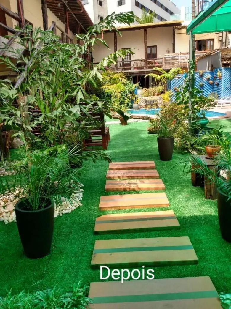 Garden in hotel le Massilia