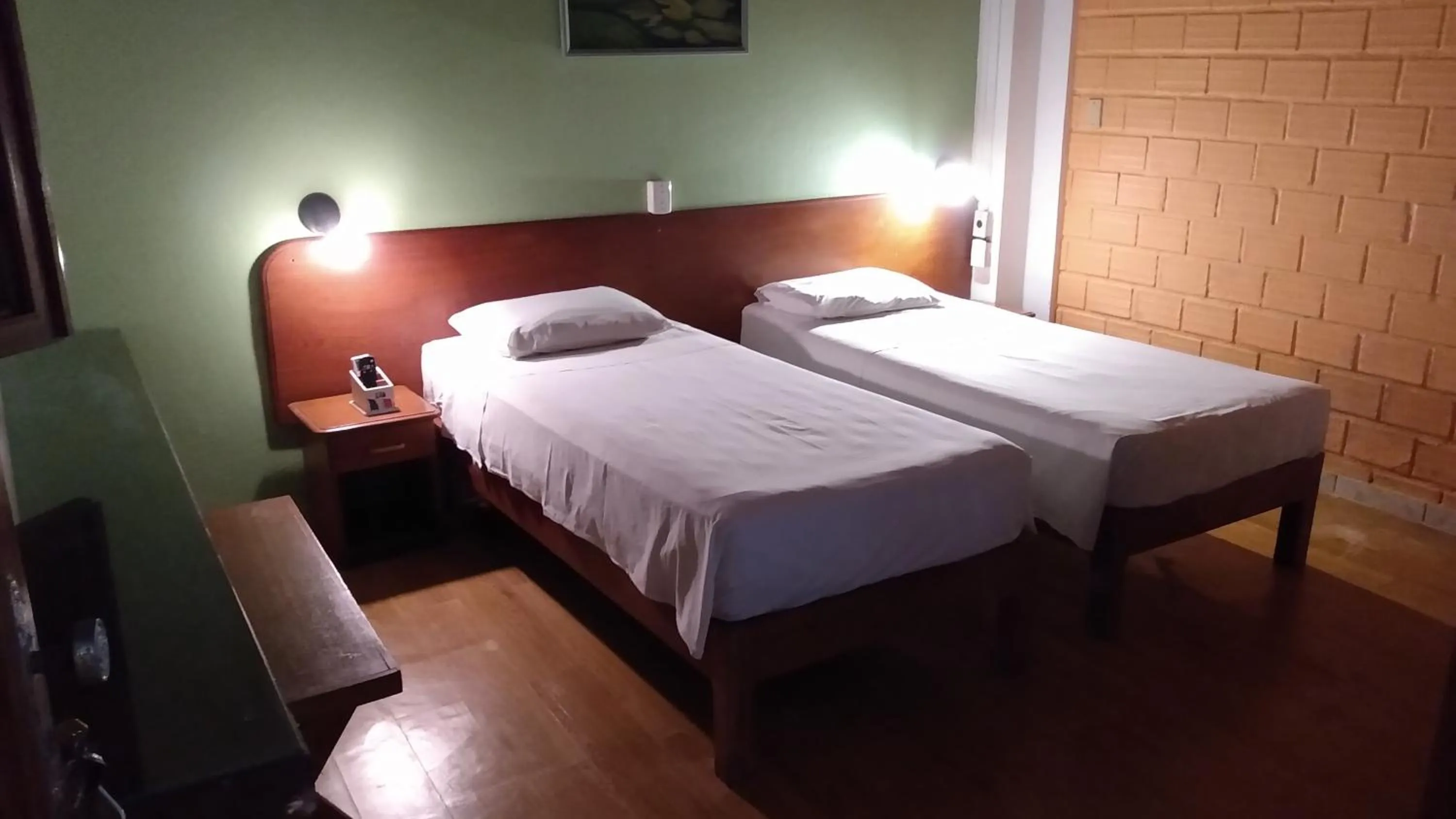 Bed in hotel le Massilia