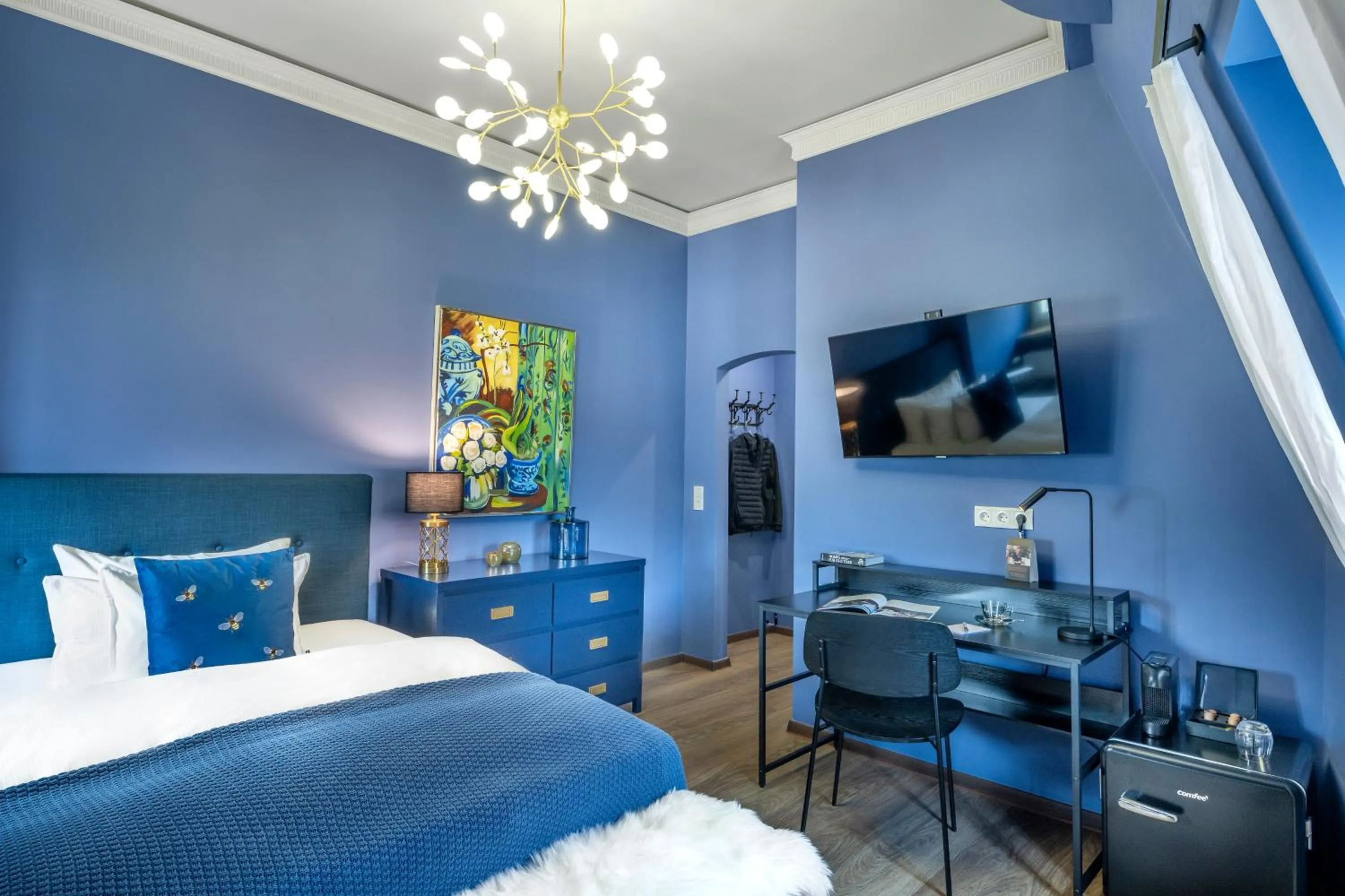 Bed in Hotel Würzburger Hof ****