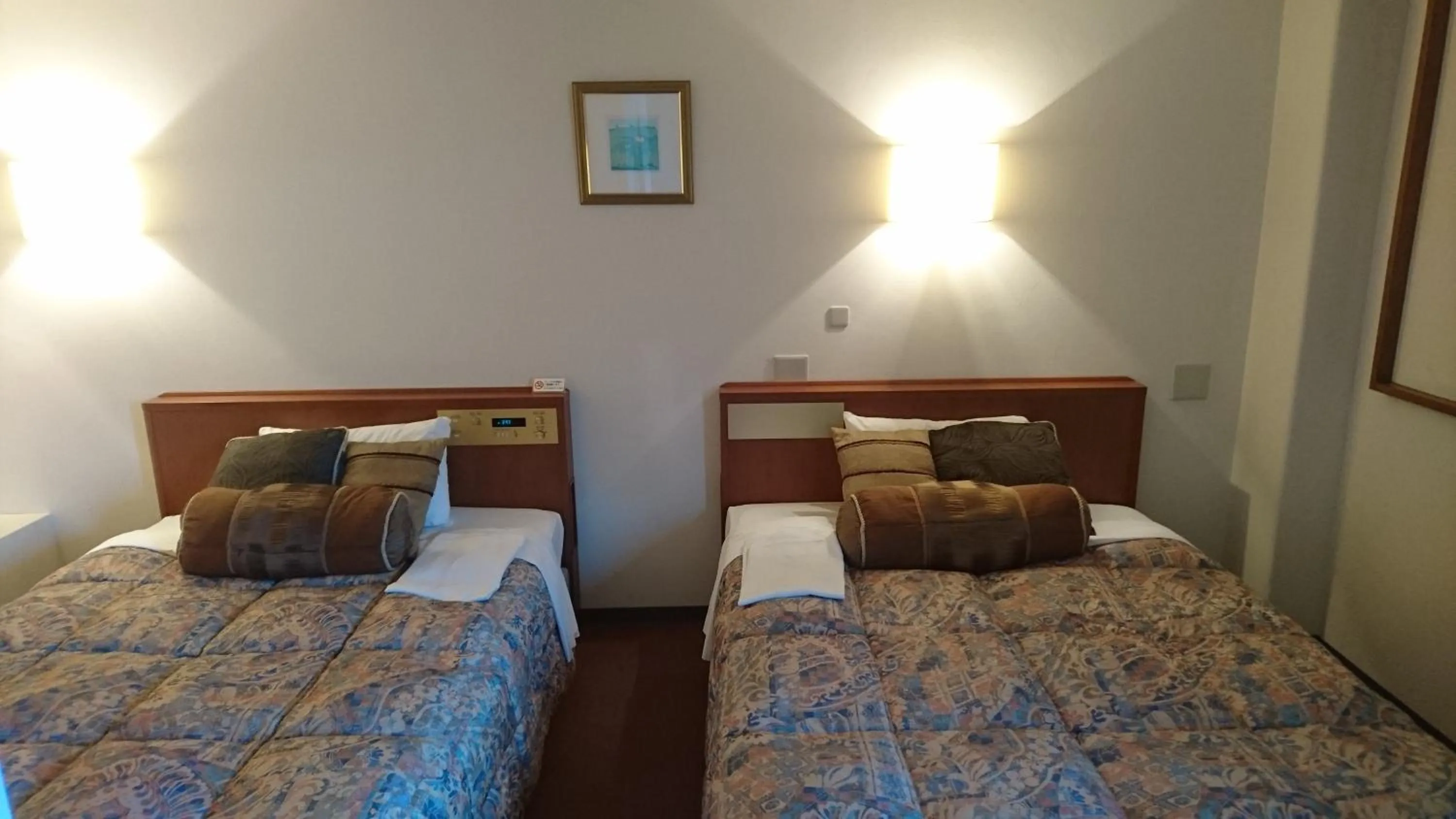 Bed in Kuretake-Inn Iwata