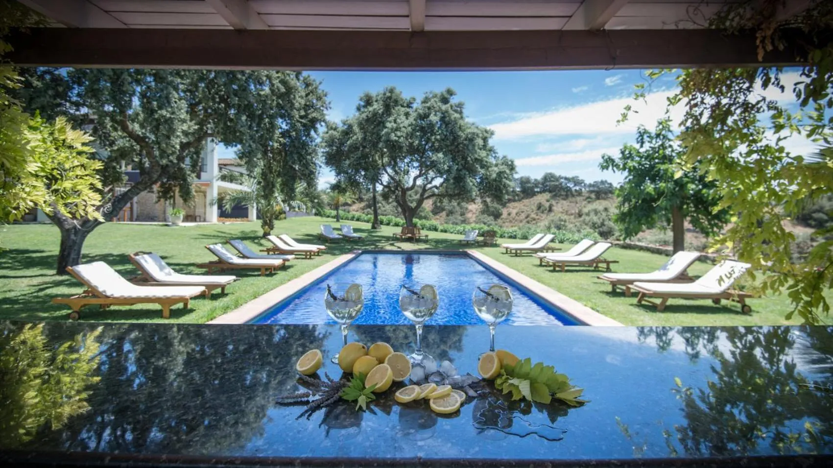Swimming pool in The Lodge Ronda