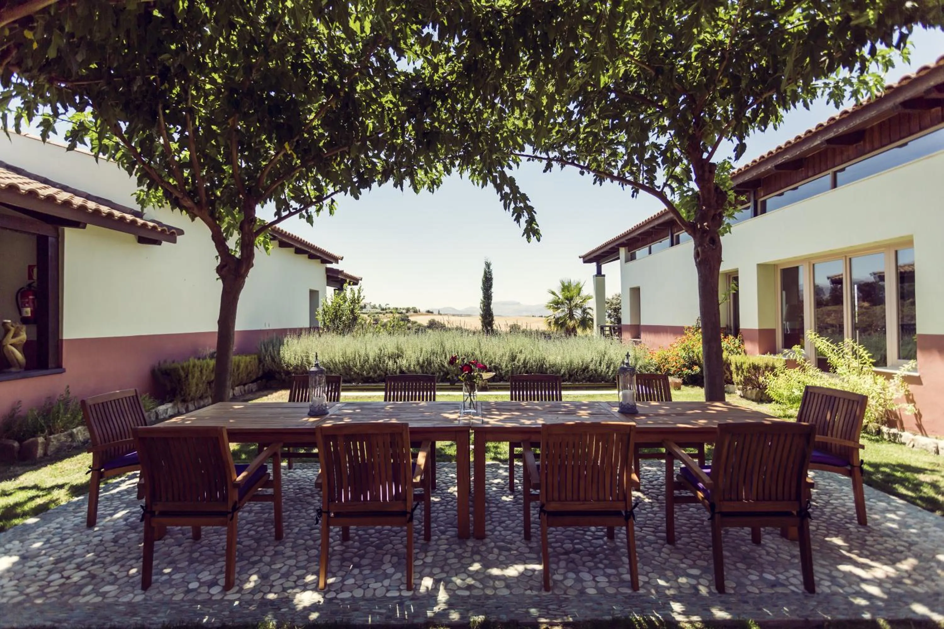 Patio in The Lodge Ronda