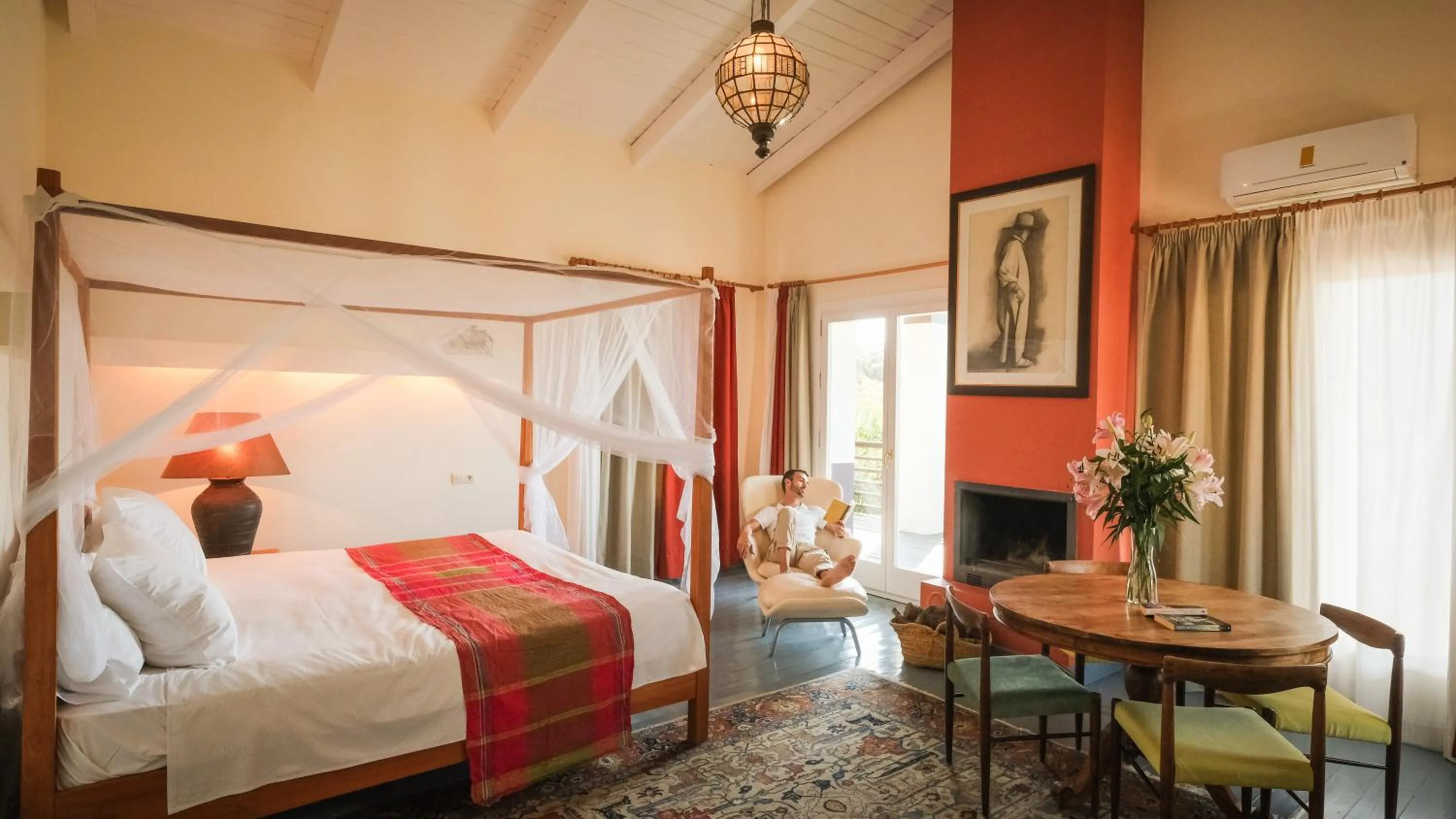 Bedroom, Bed in The Lodge Ronda