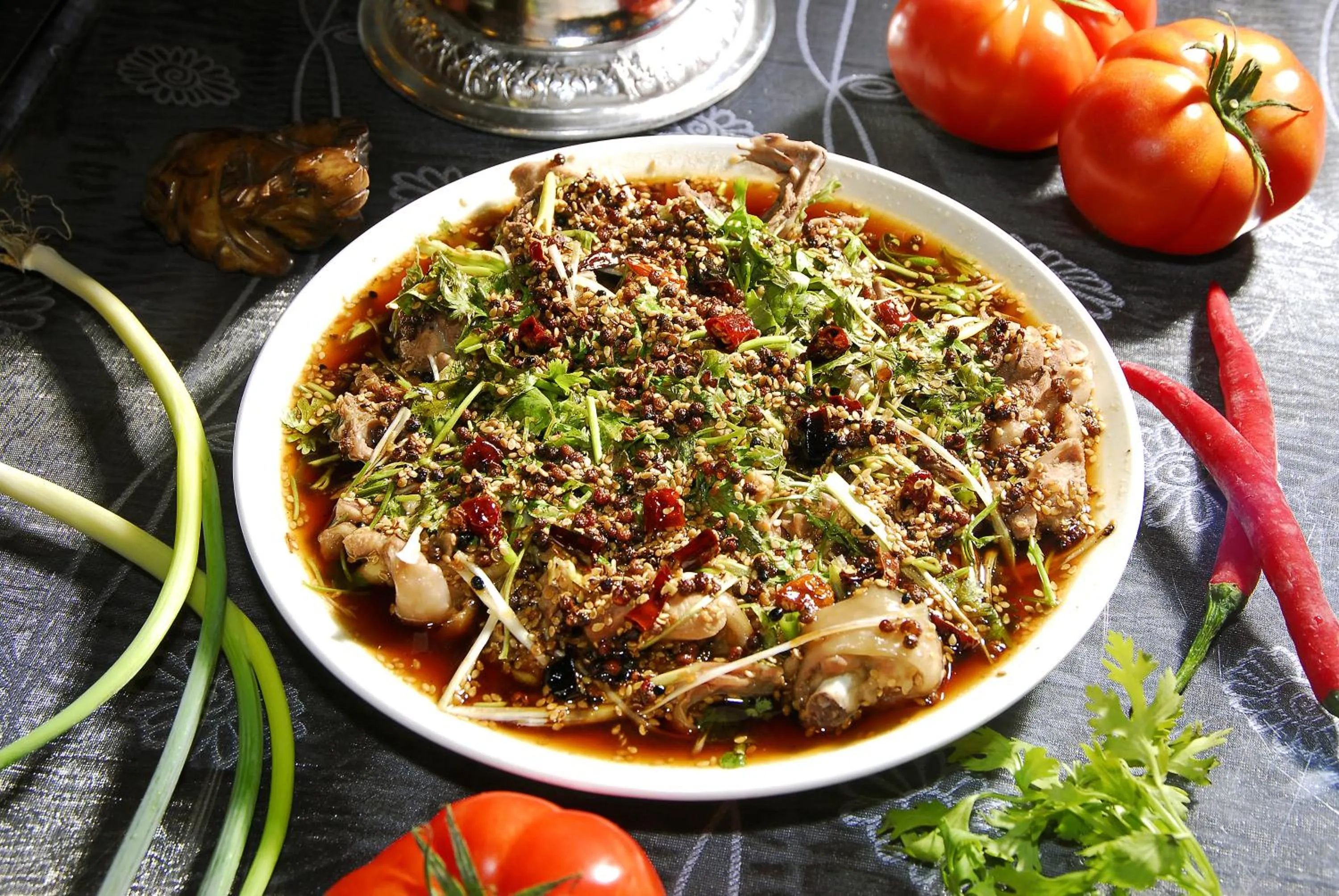 Food close-up in Yun Wu B&B