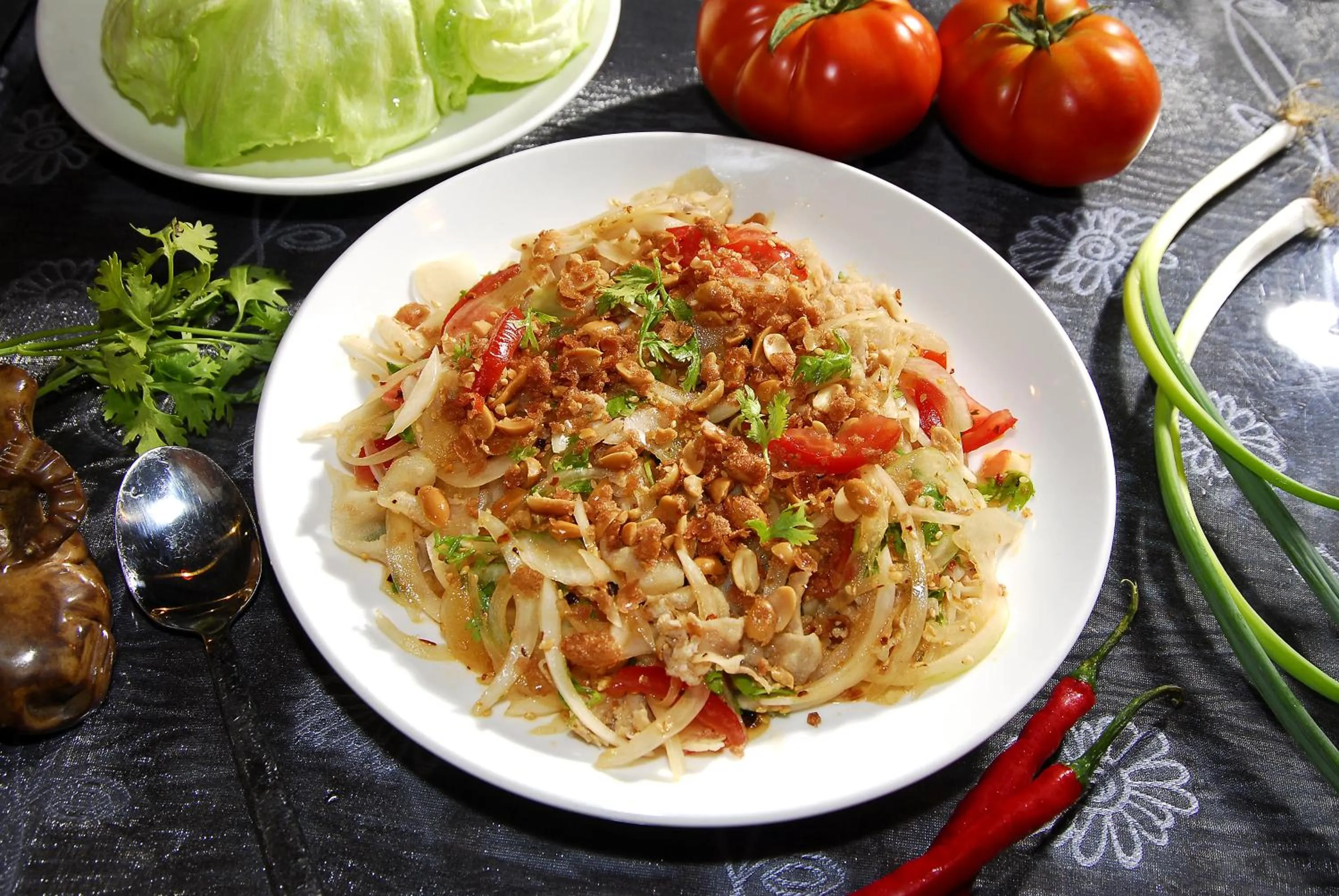 Food close-up in Yun Wu B&B